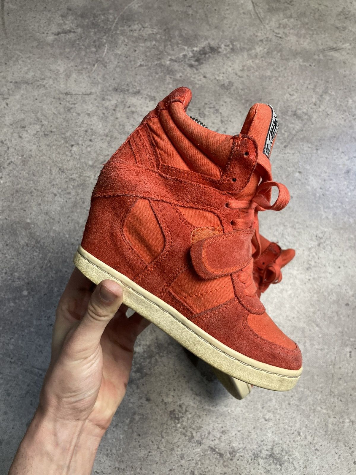 ASH 📌 Crazy ASH Isabel Marant Style Bekett Wedge Y2K Sneakers Size US 6 / IT 36 - 3 Thumbnail