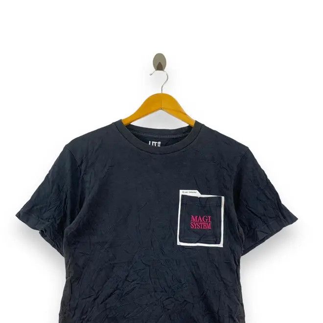 Vintage NEON GENESIS EVANGELION x UNIQLO Magi System Anime Tee Shirt Size US S / EU 44-46 / 1 - 2 Thumbnail