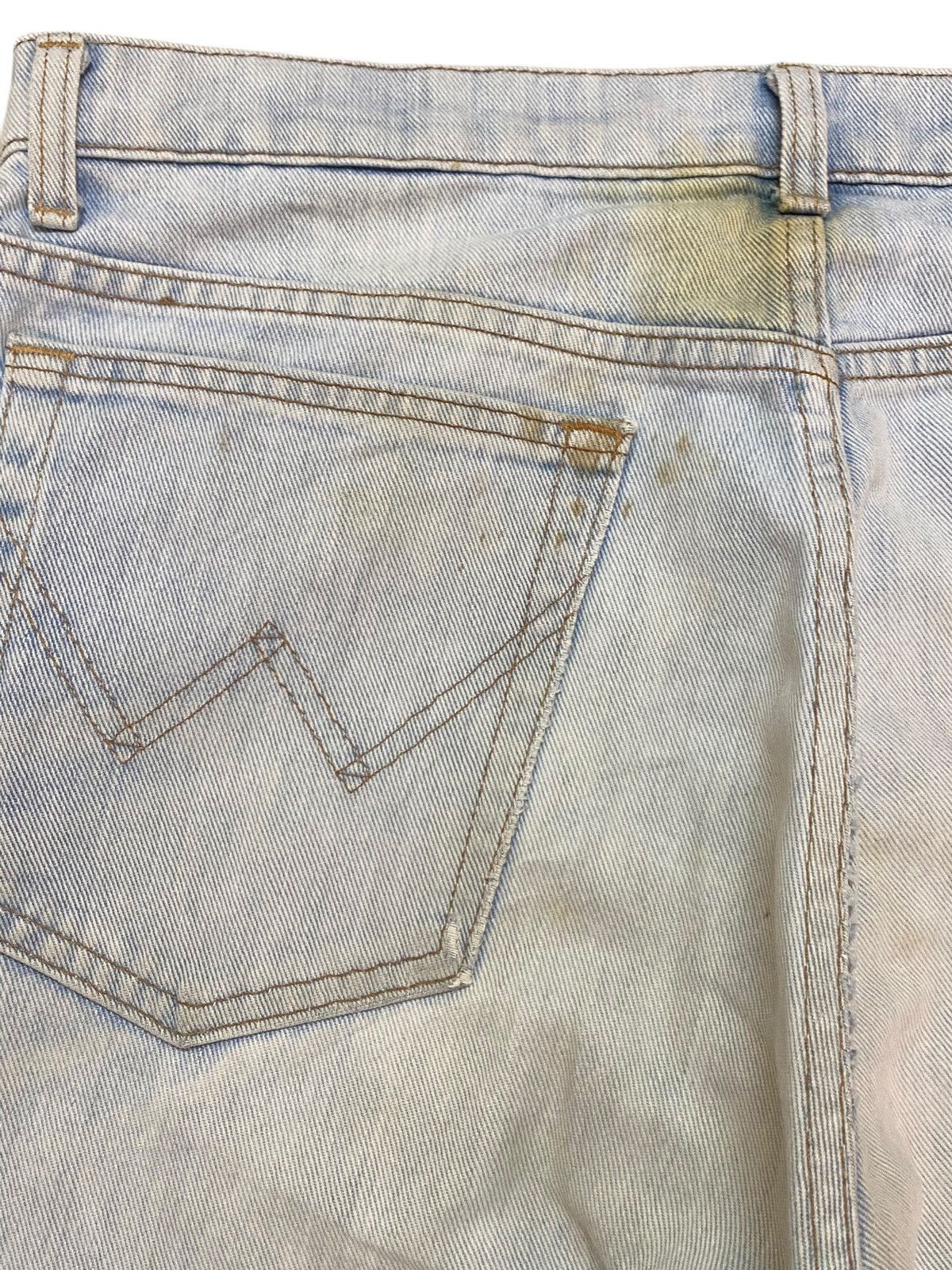 Wrangler Vintage Wrangler Faded Wash Grunge Distressed Baggy Jeans Size US 31 - 15 Thumbnail