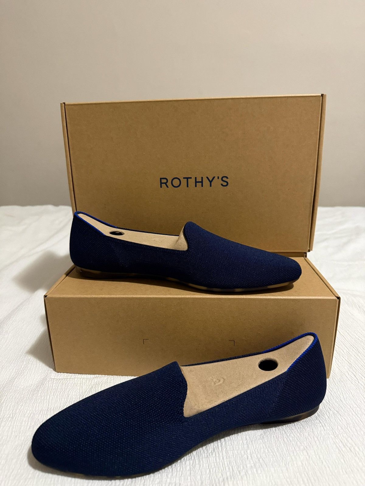 Rothy's The Almond Loafer in Deep Navy Size US 8 / IT 38 - 1 Thumbnail