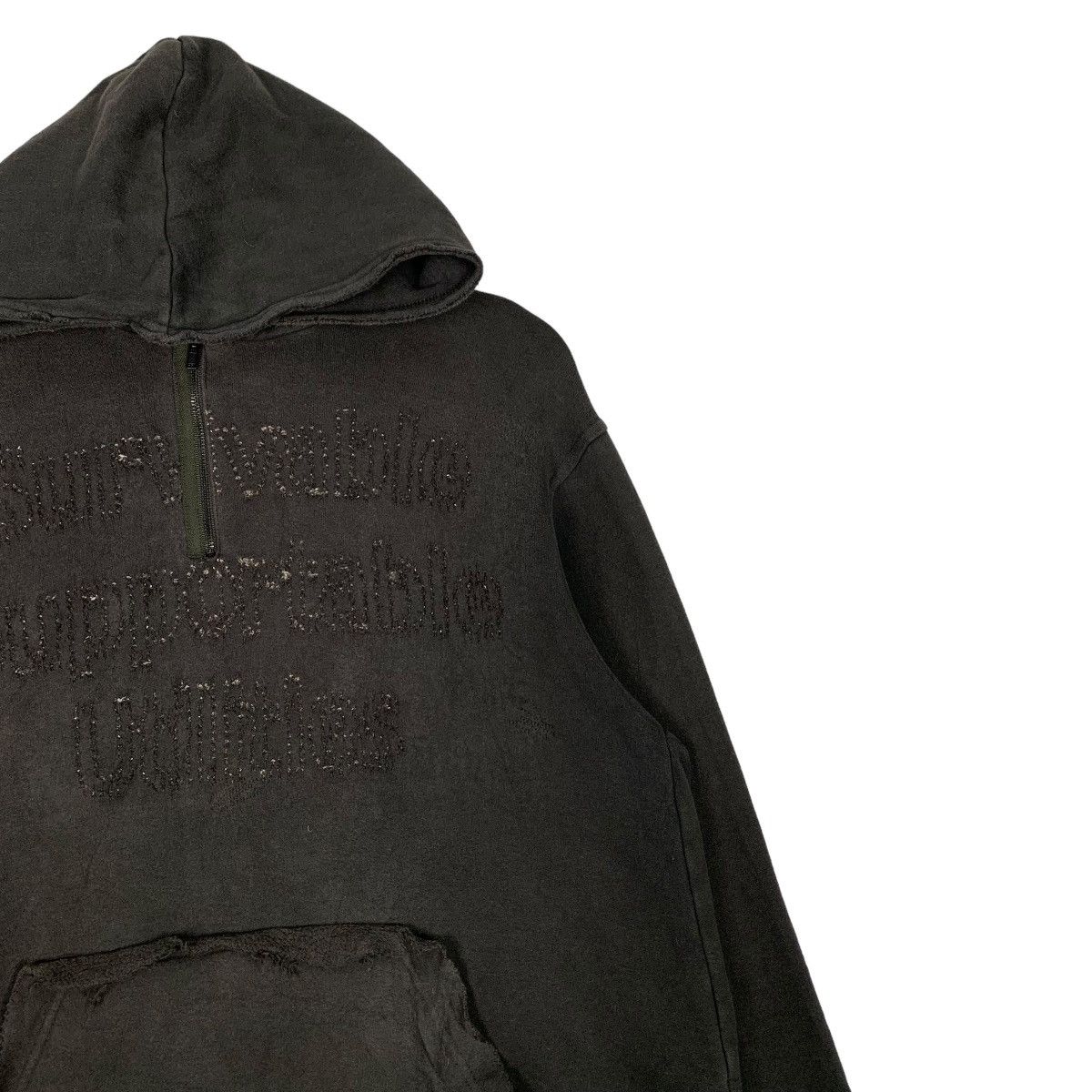 ABAHOUSE Trashed ABAHOUSE Big Logo Pullover Hoodies #0820-C37 Size US M / EU 48-50 / 2 - 6 Thumbnail