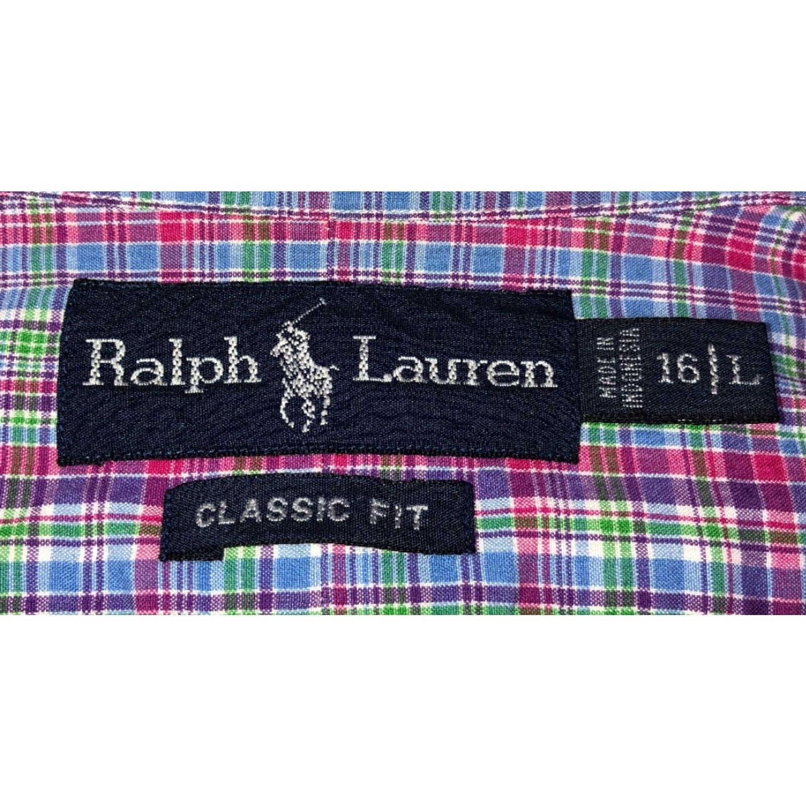Ralph Lauren Ralph Lauren Mens Plaid Classic Fit Long Sleeve Button Front Shirt L Multicolor Button-Up Shirts Mens Size US L / EU 52-54 / 3 - 5 Thumbnail