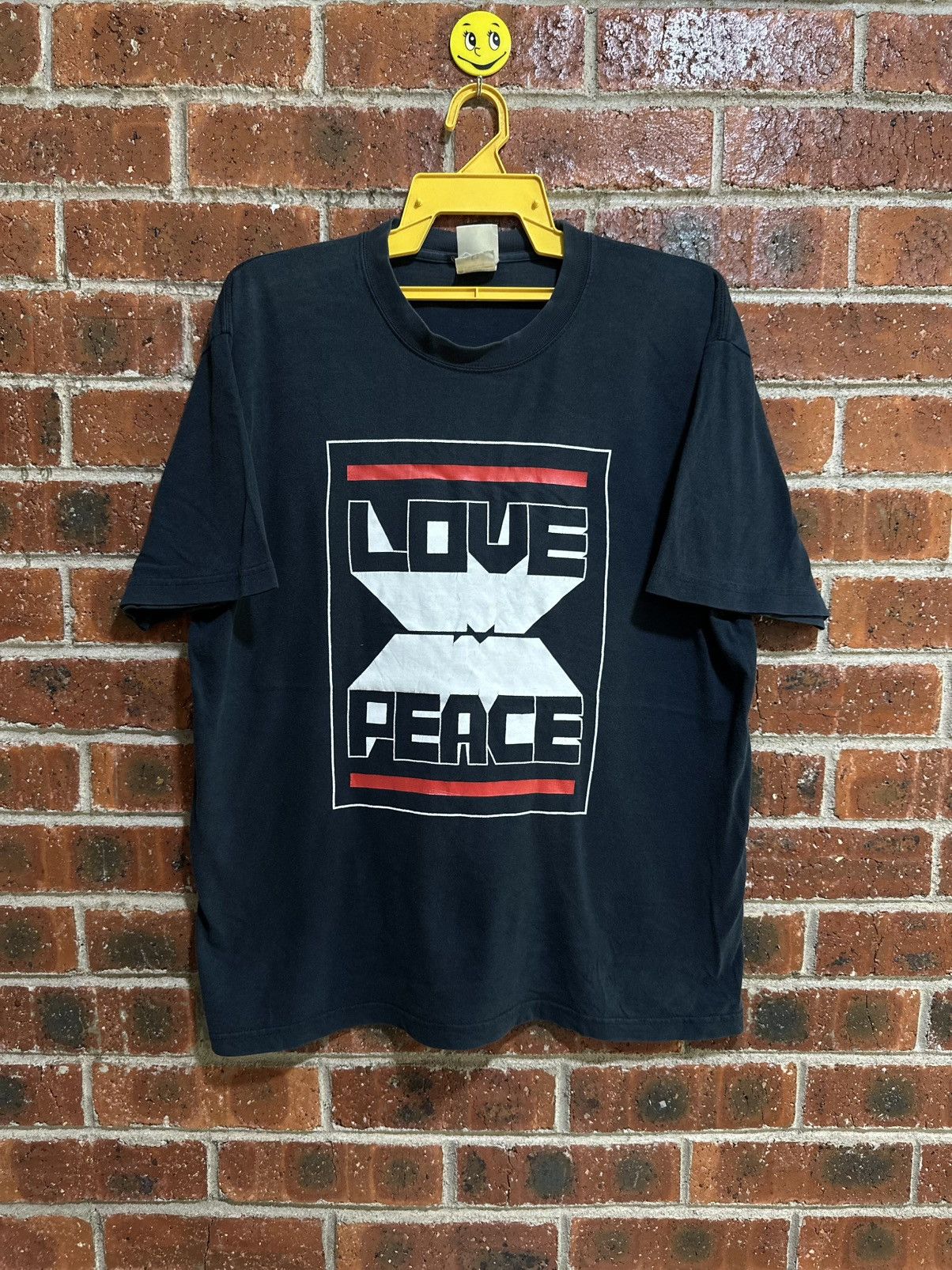 Vintage Vintage Love Peace Faded Tee Size US L / EU 52-54 / 3 - 1 Thumbnail