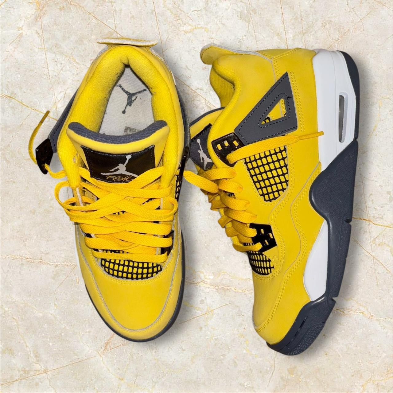 Jordan Brand Jordan 4 Retro “Lightning” Size US 5.5 / EU 38 - 1 Thumbnail