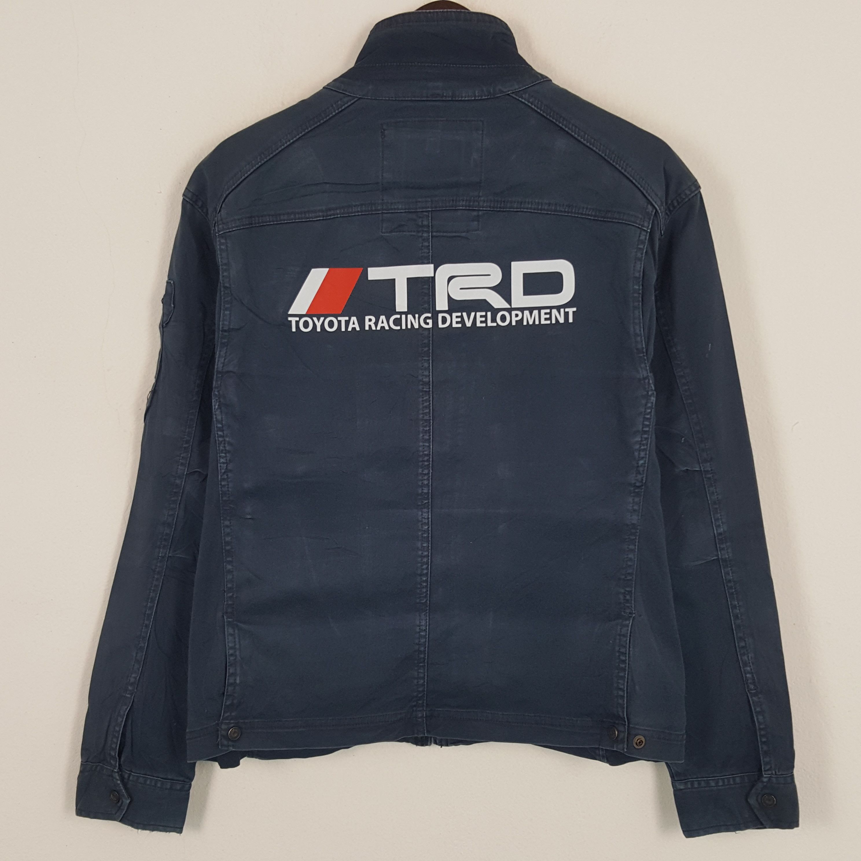 Japanese Brand Vintage Toyota Racing Development Custom Art Sport Jacket Size US S / EU 44-46 / 1 - 1 Thumbnail