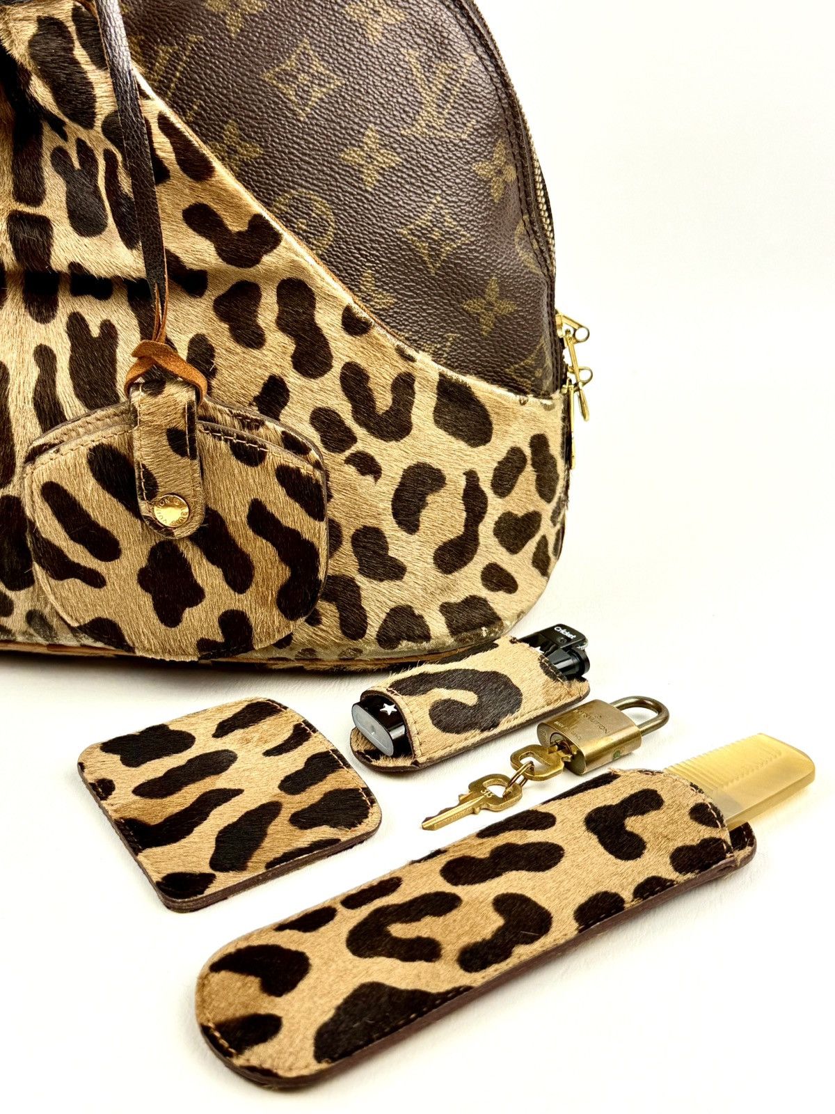 Louis Vuitton Louis Vuitton - Alaïa - 1996 - LaCentenaire - Leopard - Alma Size ONE SIZE - 5 Thumbnail