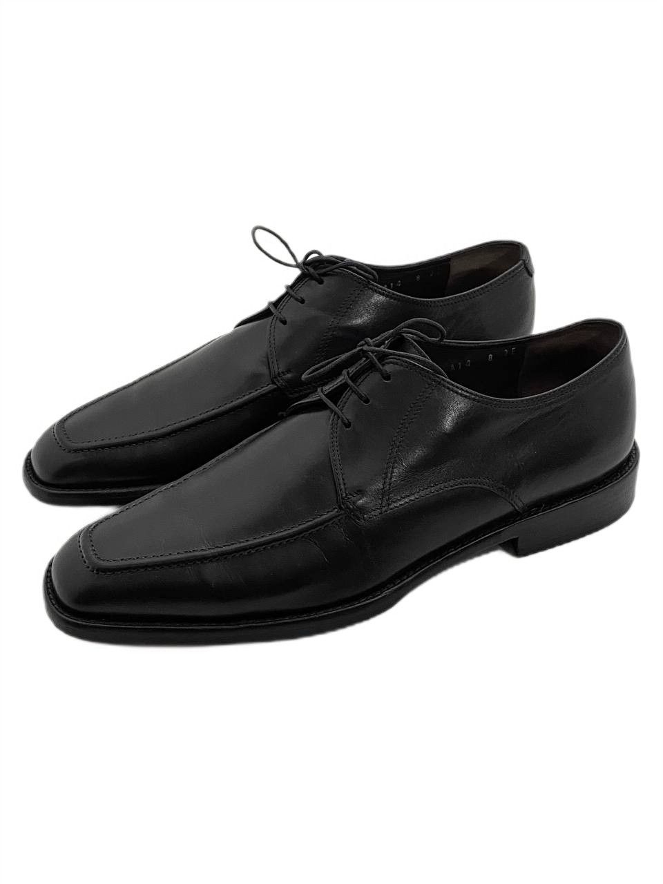 Salvatore Ferragamo Salvatore Ferragamo Oxford Black Leather Classic Dress Shoes Size US 9 / EU 42 - 1 Thumbnail