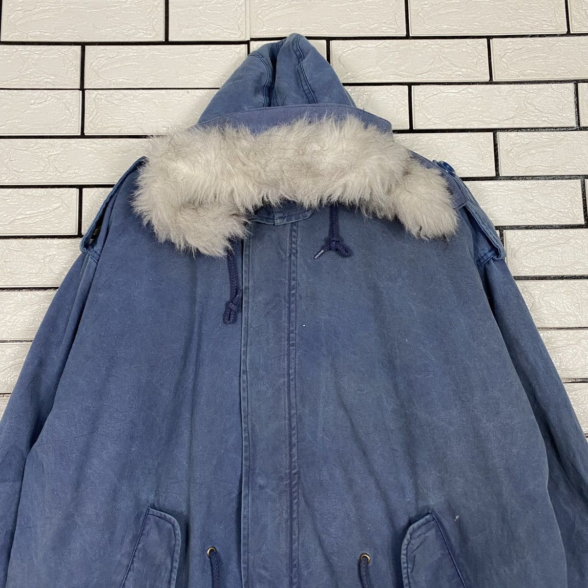 Japanese Brand Vintage Parka Jacket Military Faux Fur Hoodie Blanket Size US M / EU 48-50 / 2 - 4 Thumbnail