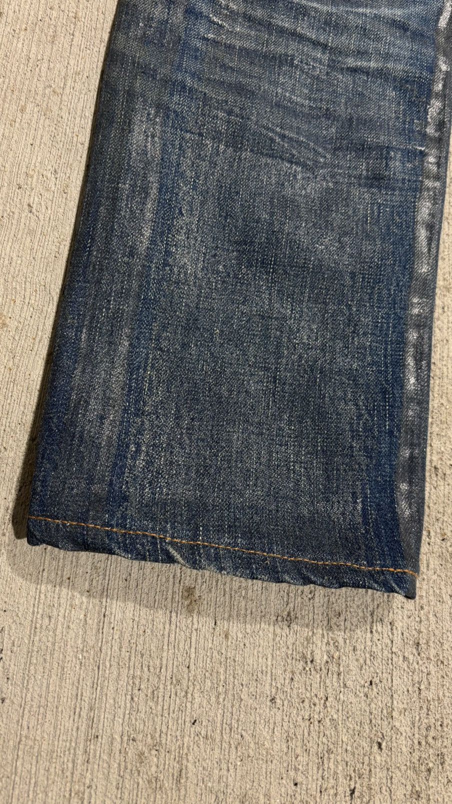 Dior × Hedi Slimane SS07 Dior Homme By Hedi Slimane Waxed Luster Denim Size US 32 / EU 48 - 23 Thumbnail
