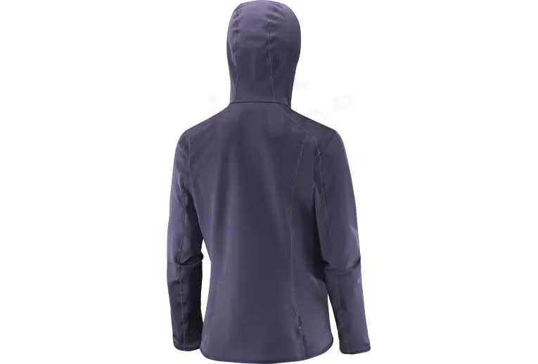 Salomon Salomon Discovery Hoodie Purple Advanced Skin Warm Women's Size L / US 10 / IT 46 - 3 Thumbnail
