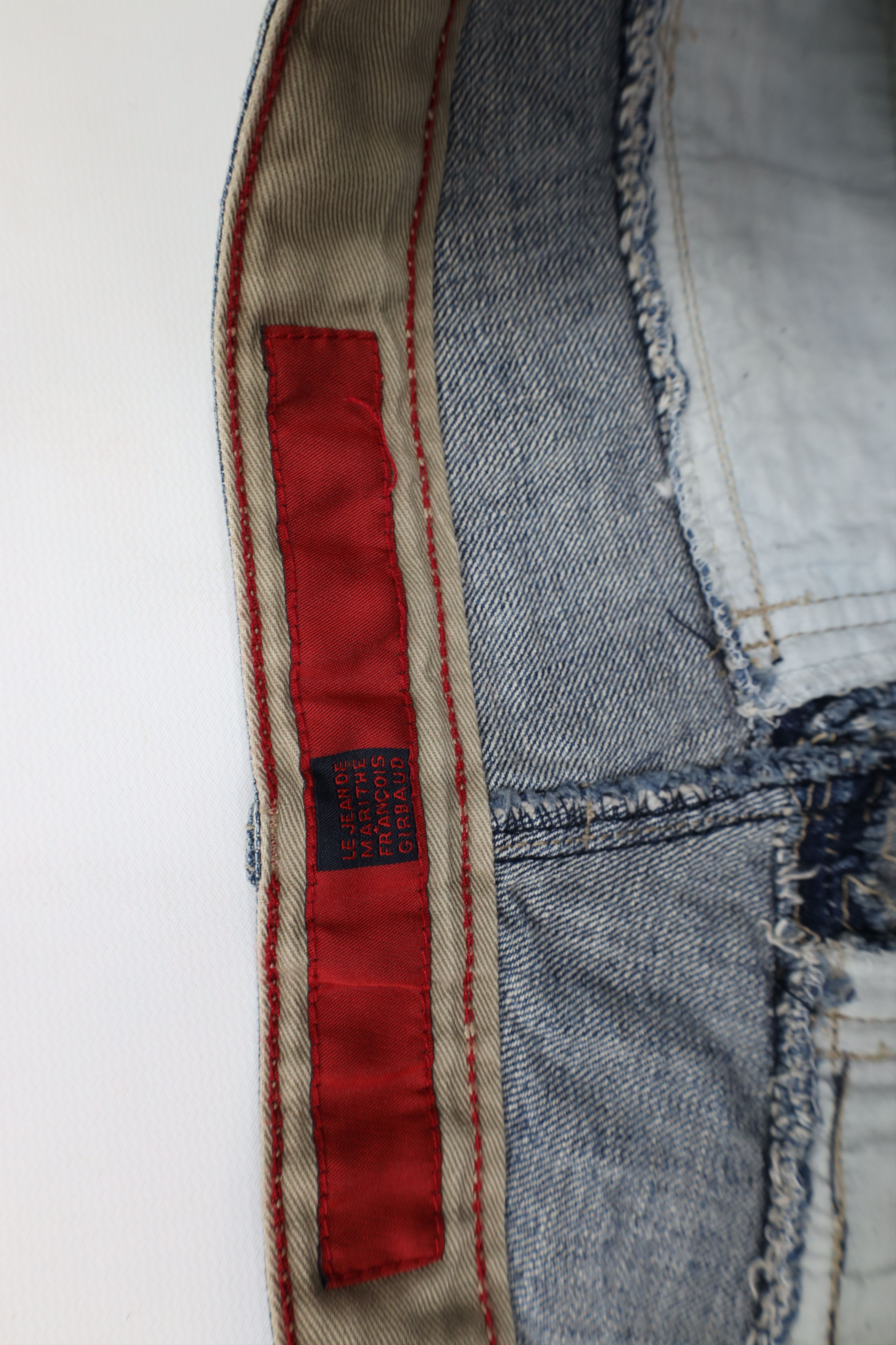 Marithe + Francois Girbaud × Vintage Deadstock Vintage 90s Marithe Francois Girbaud Jean Shorts Size US 32 / EU 48 - 8 Thumbnail
