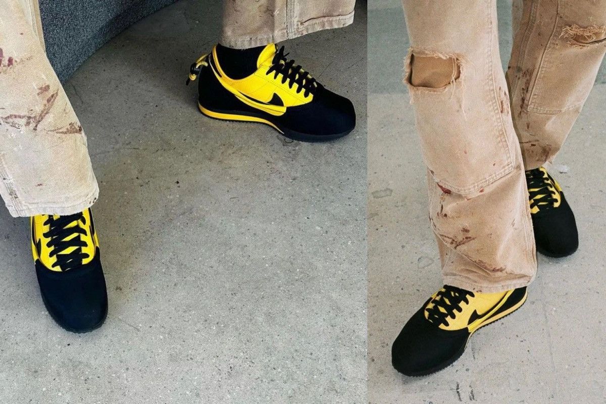 CLOT × Nike Nike x Clot “CLOTEZ” Yellow/Black Bruce Lee Size US 9 / EU 42 - 14 Thumbnail