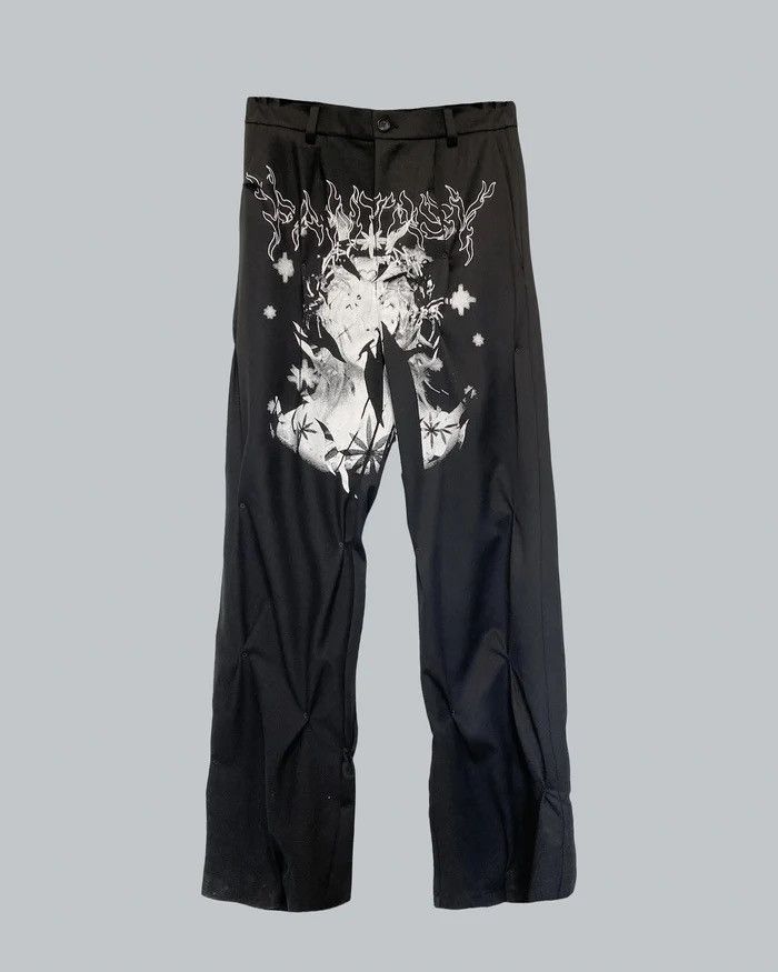 Kusikohc KUSIKOHC EYELET PANTS WITH PRINT Size US 34 / EU 50 - 1 Thumbnail