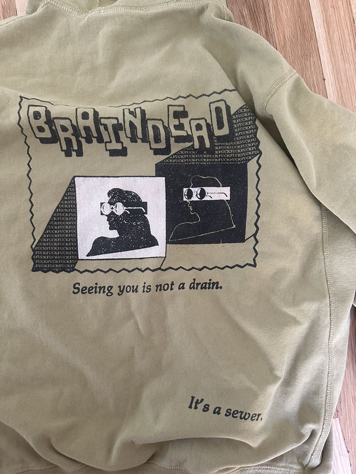 Brain Dead Brain dead graphic hoodie Size US S / EU 44-46 / 1 - 3 Thumbnail