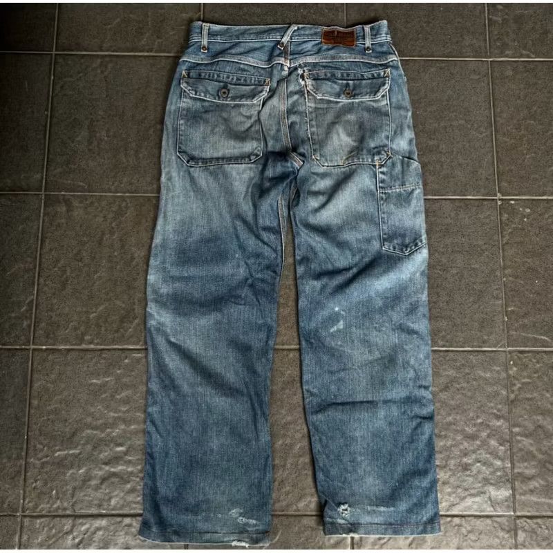 Polo Ralph Lauren Vintage polo Ralph Lauren jeans double knee Size US 31 - 6 Thumbnail