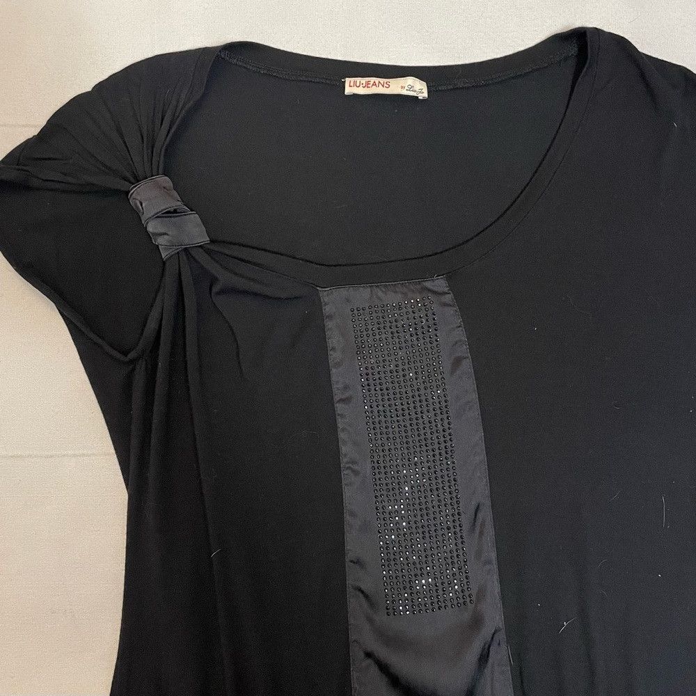 Other Liu Jo Sleeveless Viscose Silk Black Dress Size M Size M / US 6-8 / IT 42-44 - 9 Thumbnail