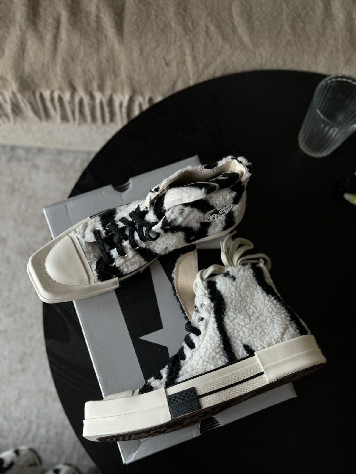 Converse × Rick Owens × Rick Owens Drkshdw RICK OWENS X CONVERSE 41 Size US 7.5 / EU 40-41 - 1 Thumbnail