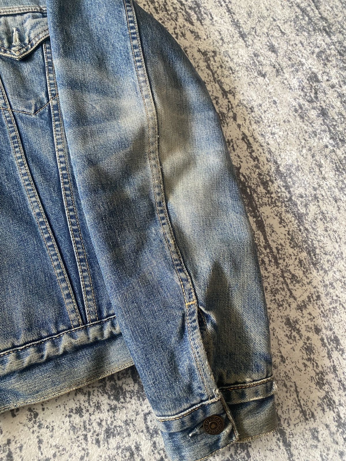 Levi's Vintage Levi's Sherpa Fleece workwear Denim Jacket 00s Size US M / EU 48-50 / 2 - 9 Thumbnail