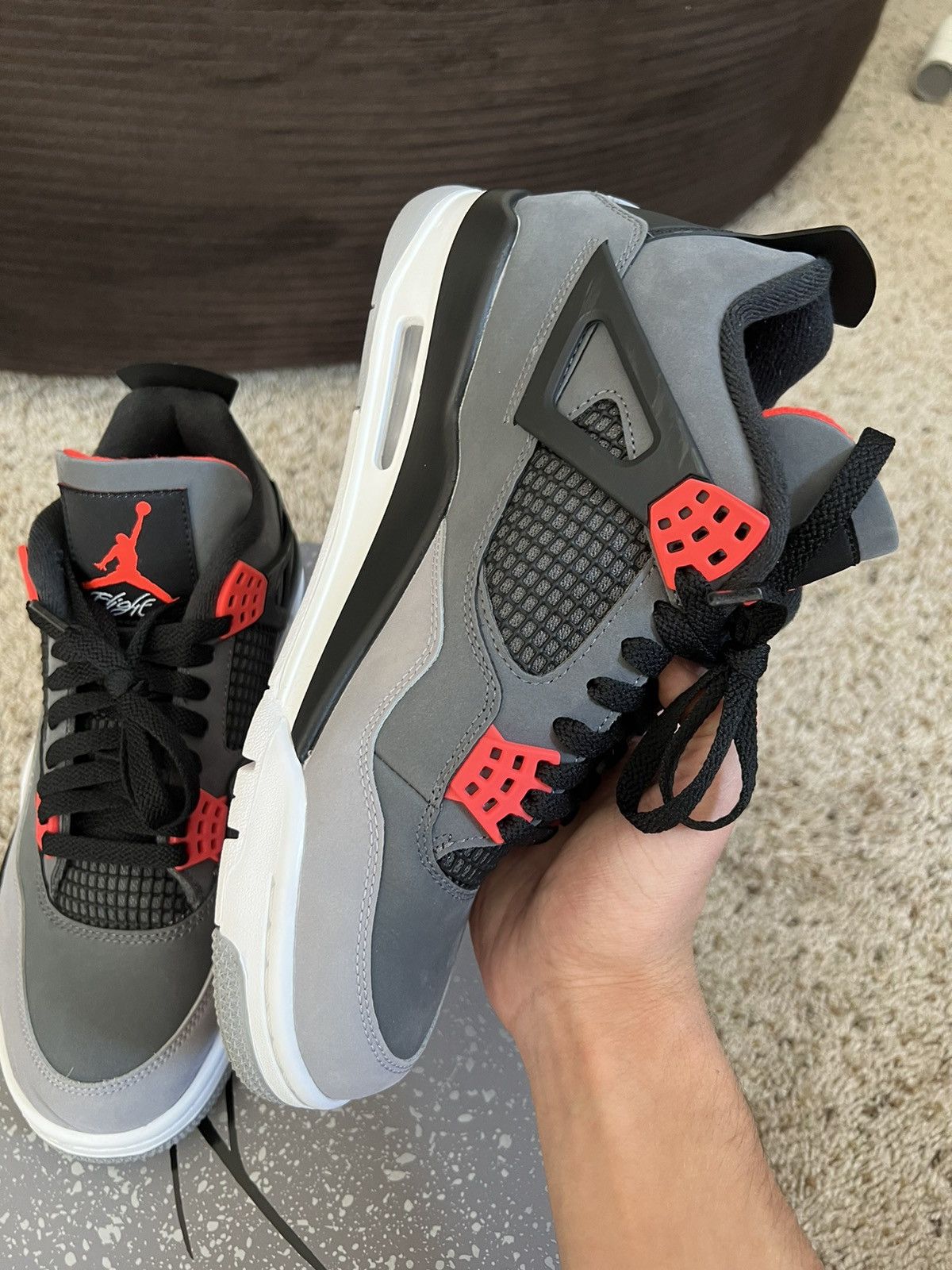 Jordan Brand Jordan Retro 4 infrared Size US 9 / EU 42 - 13 Thumbnail