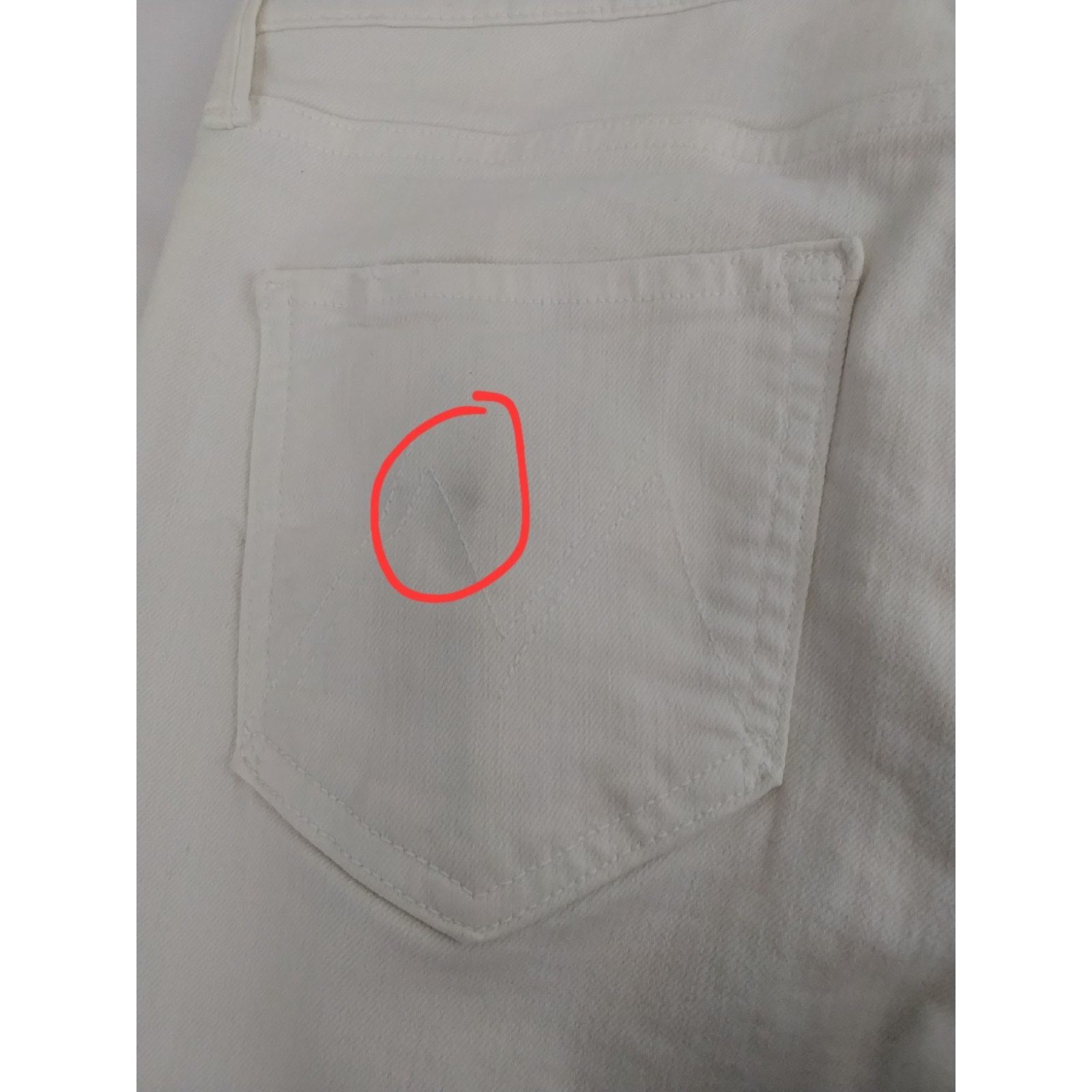 MOTHER Mother The Mid Rise Dazzler Jeans Women's 29 White Crop Size 29" - 12 Thumbnail