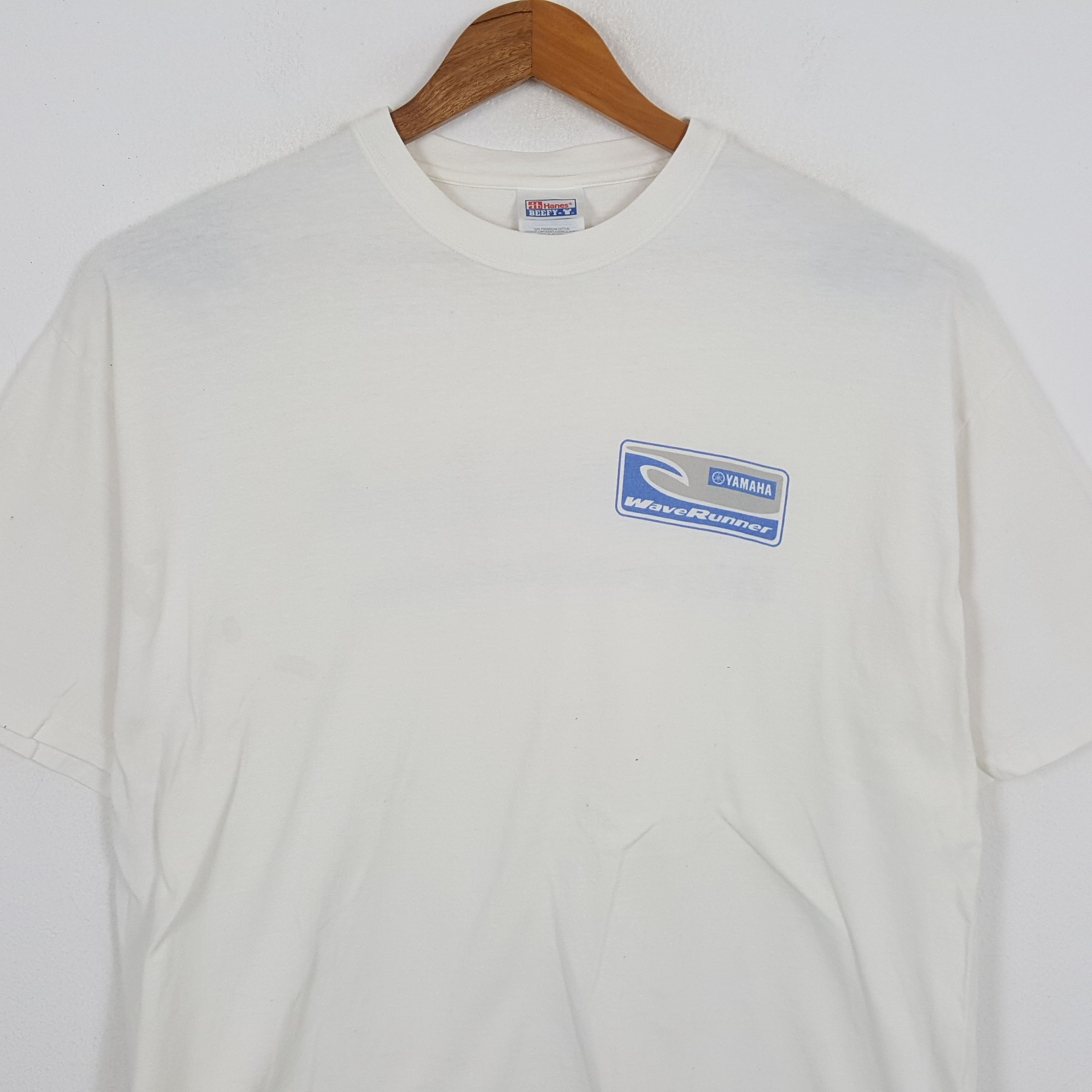 Vintage × Yamaha Vintage YAMAHA Japanese Motorcycle Brand T-Shirts Size US XL / EU 56 / 4 - 4 Thumbnail
