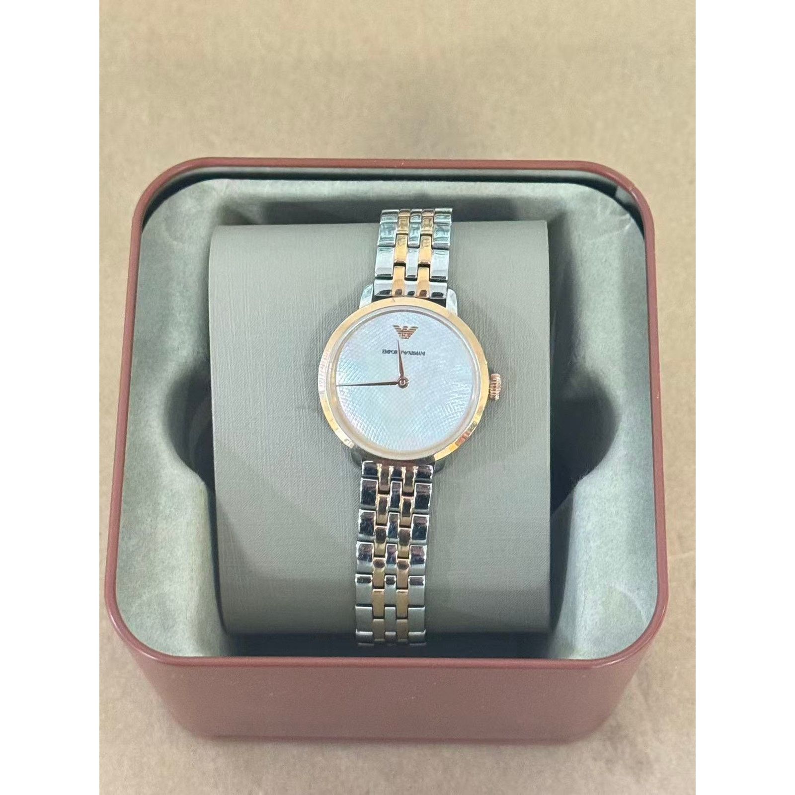 Emporio Armani Emporio Armani Modern AR11157 Ladies Watch With White Dial Size ONE SIZE - 1 Thumbnail