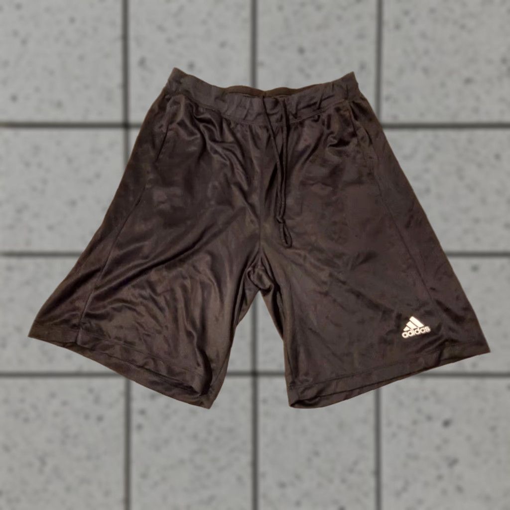 Adidas adidas Shorts Mens L Black Athletic Gym Workout Size US 33 - 1 Thumbnail