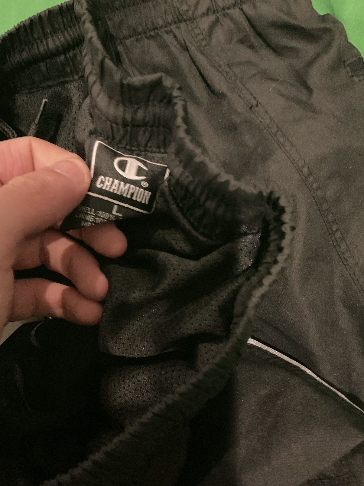 Champion × Vintage Vintage Black Champion track pants Size US 32 / EU 48 - 2 Thumbnail
