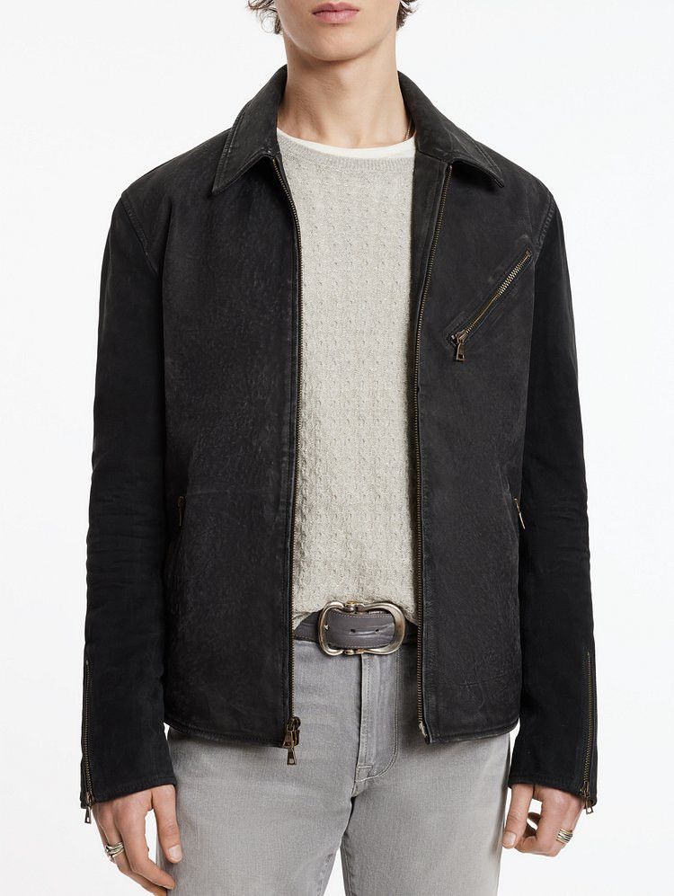 John Varvatos Robert leather jacket. 50 Size US M / EU 48-50 / 2 - 2 Thumbnail