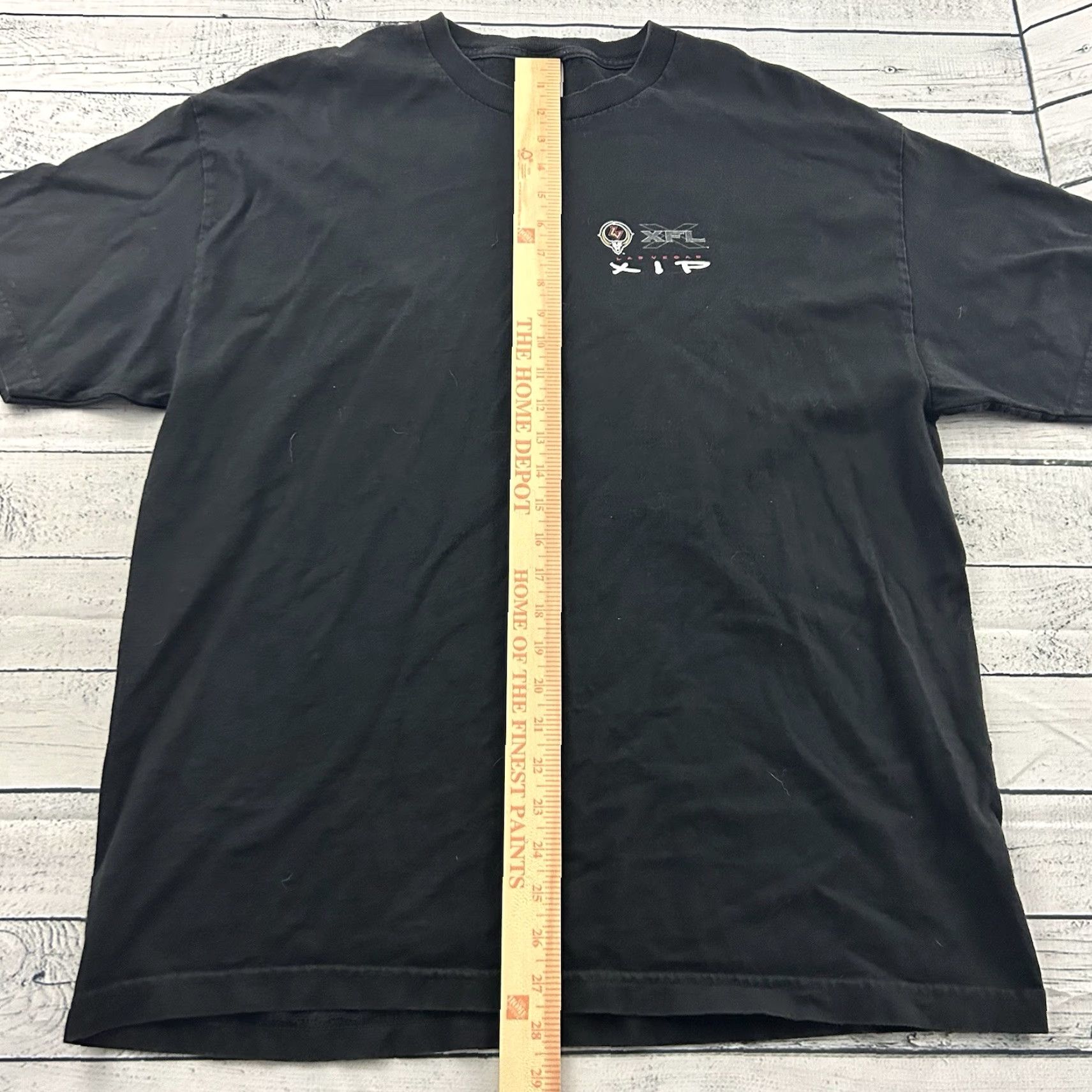 Vintage VINTAGE XFL Las Vegas Outlaws XIP Short Sleeve T Shirt Men's XL Black Size US XL / EU 56 / 4 - 4 Thumbnail