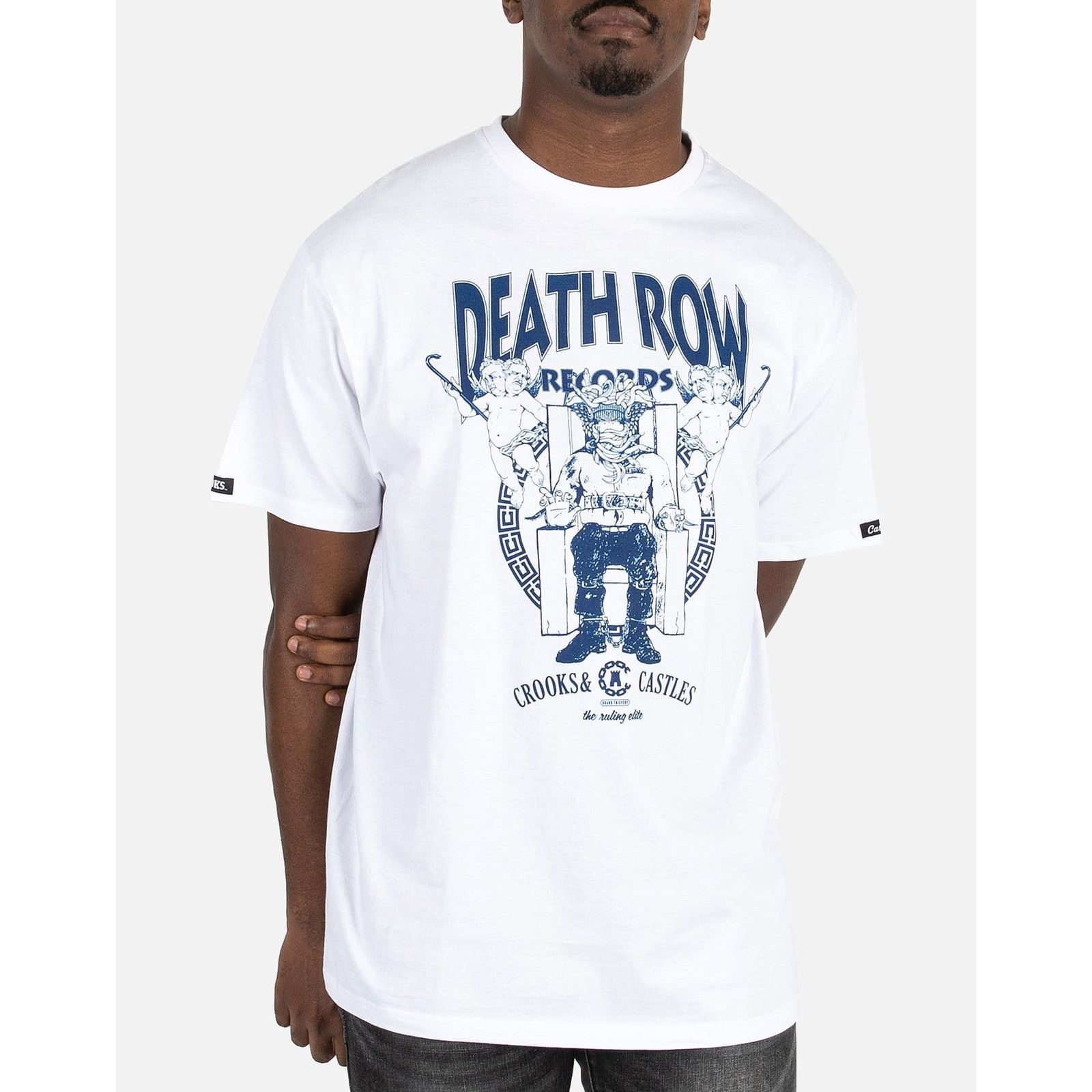 Crooks & Castles Crooks & Castles Men's T-Shirt Death Row Records Core Tee Size US XXL / EU 58 / 5 - 1 Thumbnail