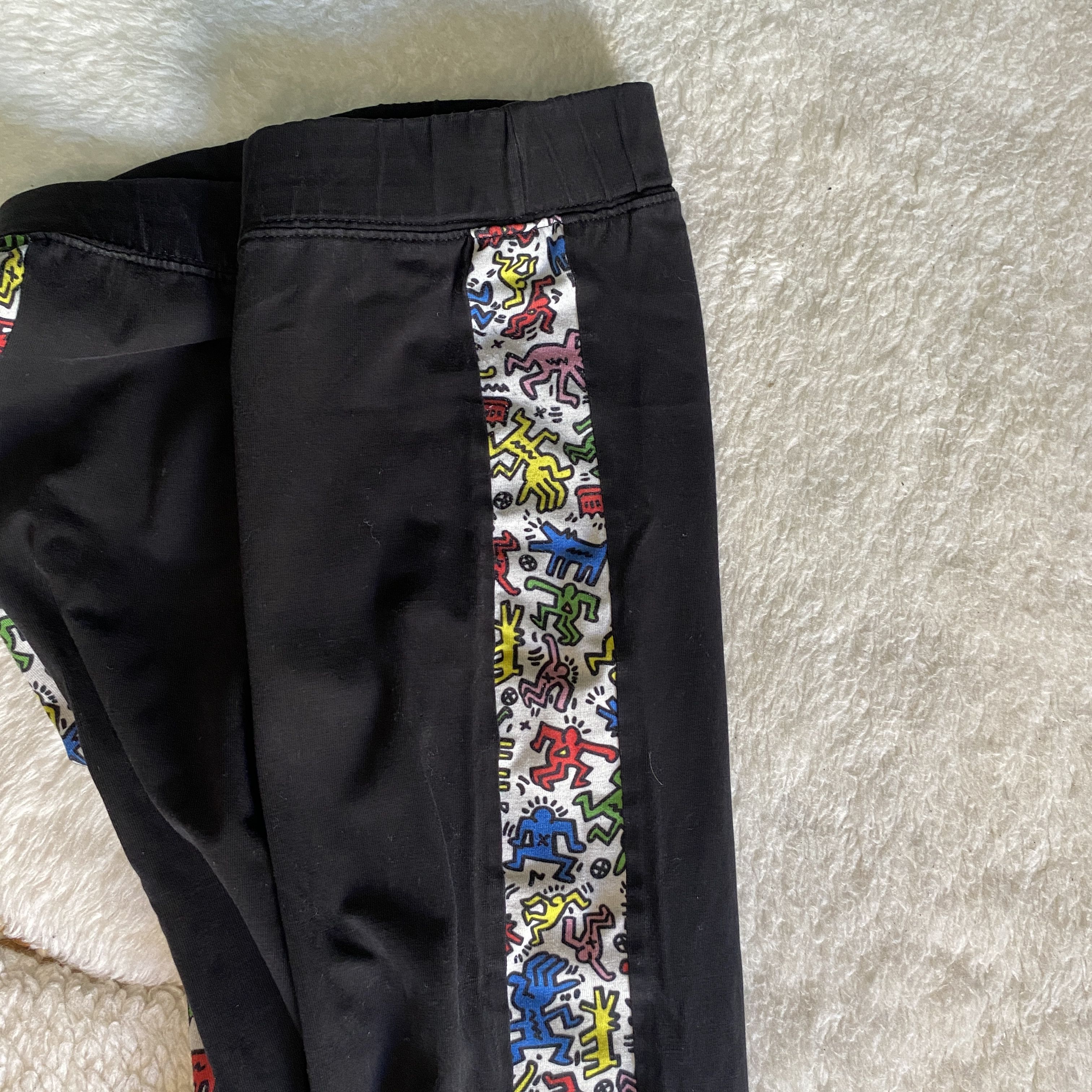 Keith Haring Keith Haring Colorful Side Print Graphic Leggings Size 27" / US 4 / IT 40 - 4 Thumbnail