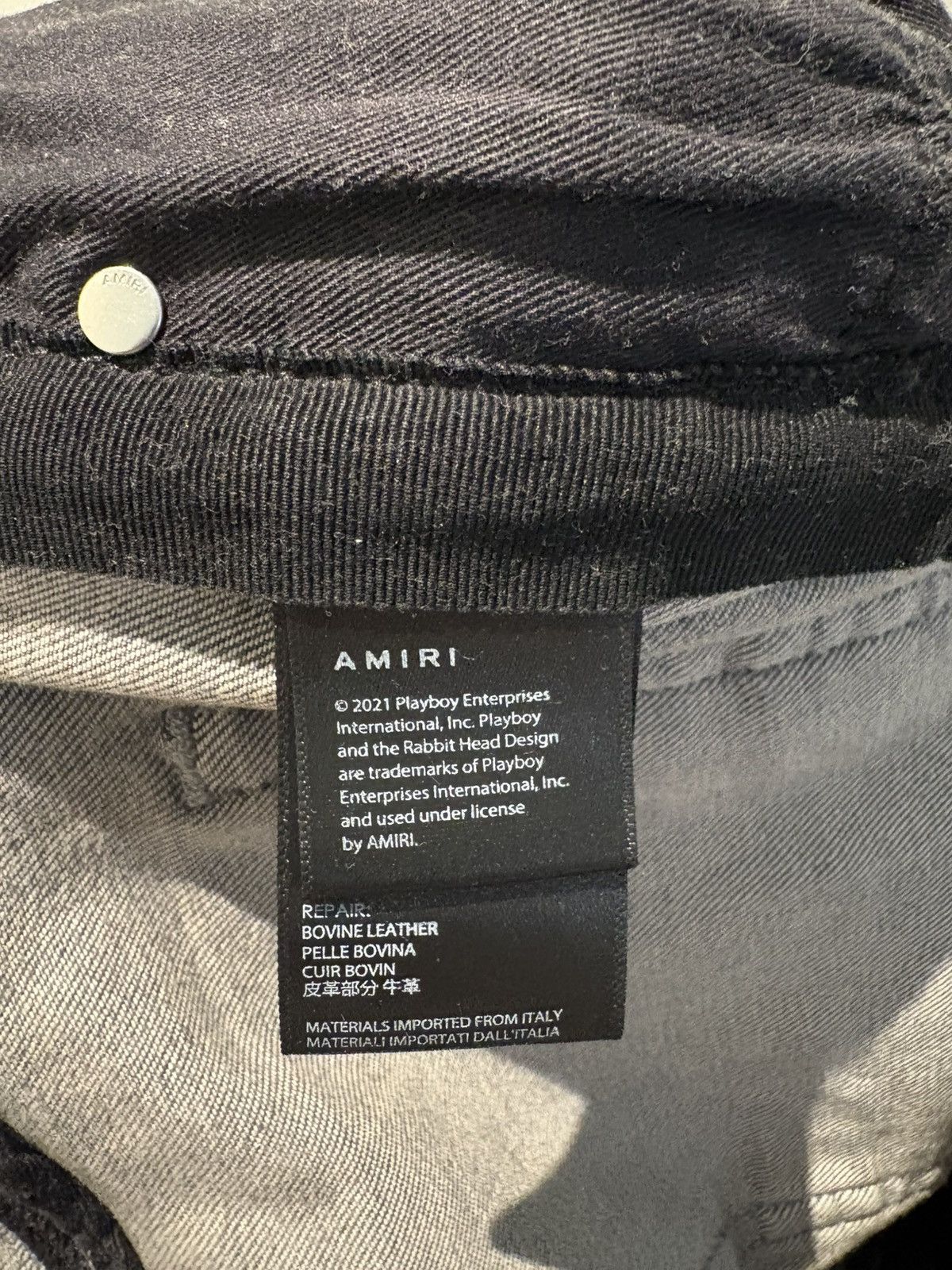 Amiri Amiri Playboy MX1 Grey Jeans Size US 36 / EU 52 - 12 Thumbnail