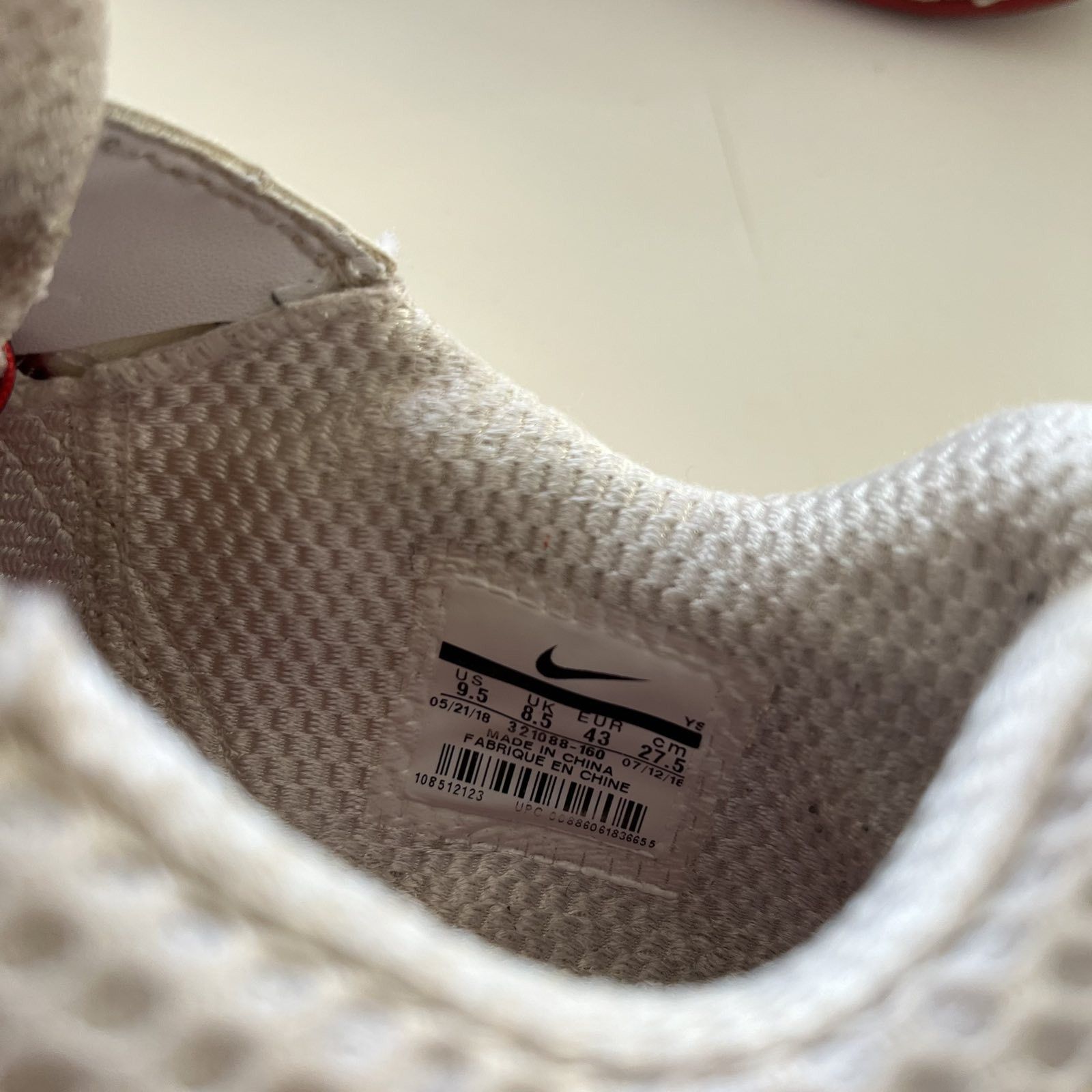 Nike Nike Like P-6000 White Red Y2K Shoes Size US 9.5 / EU 42-43 - 5 Thumbnail