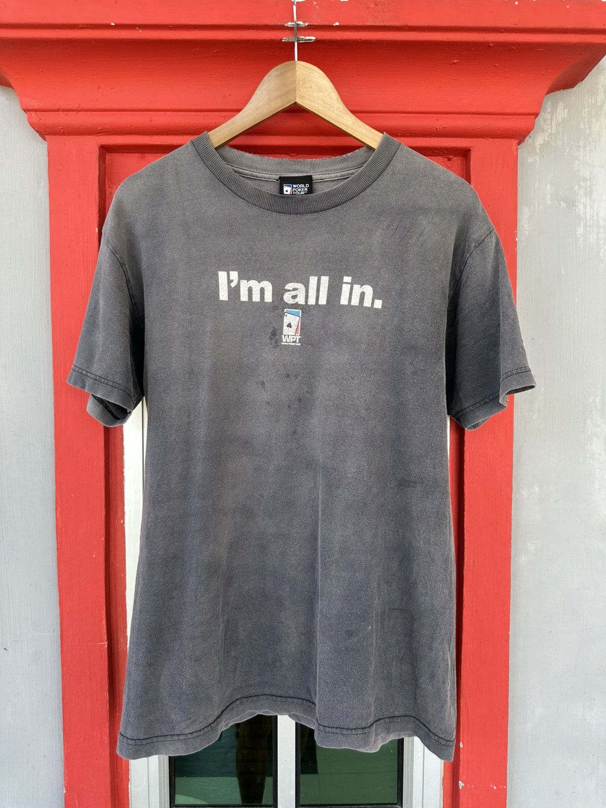 Vintage FADED Vintage World Poker Tour “I’m All In” Tee Size US M / EU 48-50 / 2 - 1 Thumbnail