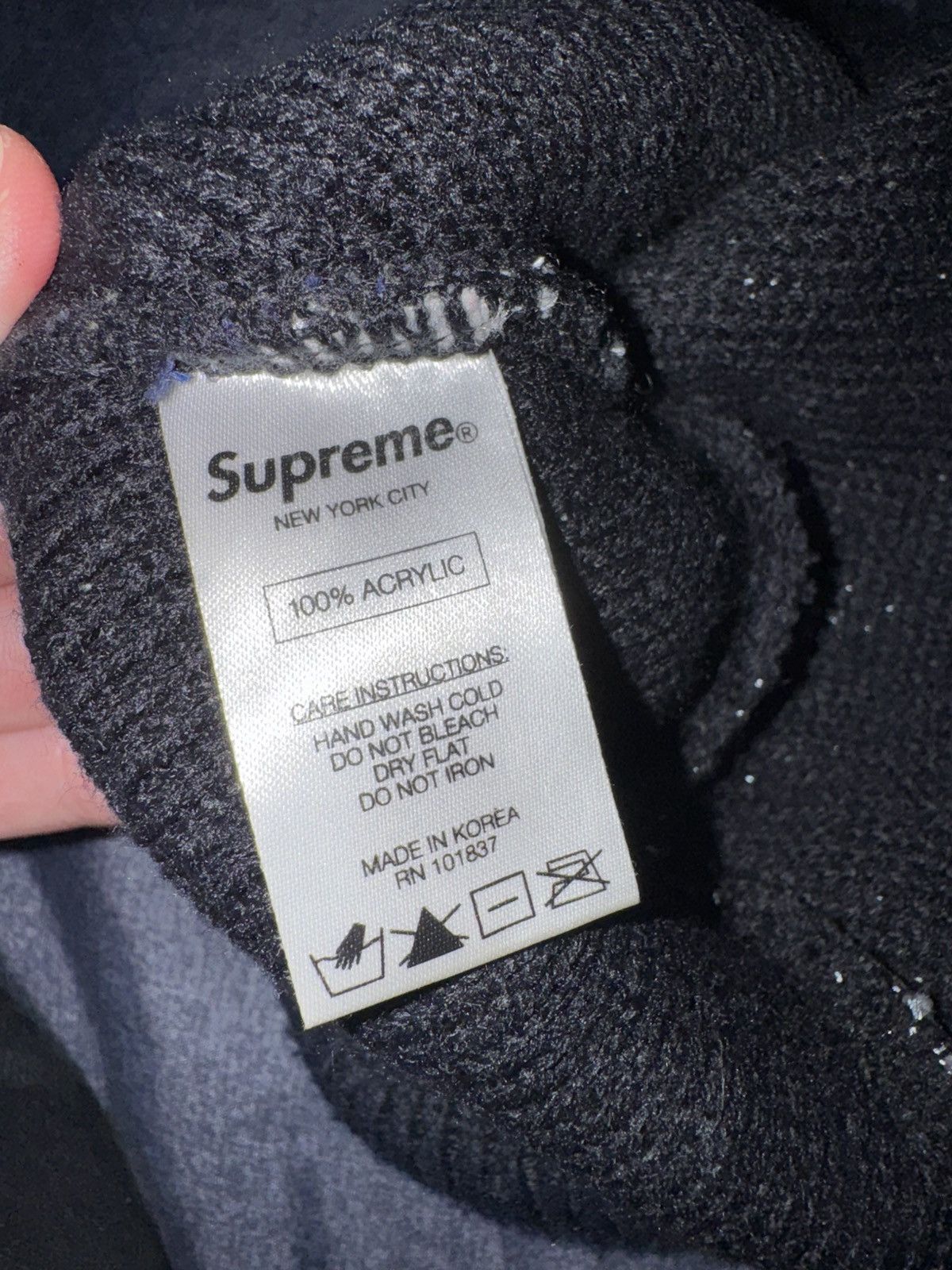 Supreme Supreme 3M Reflective Repeat Beanie Size ONE SIZE - 5 Thumbnail