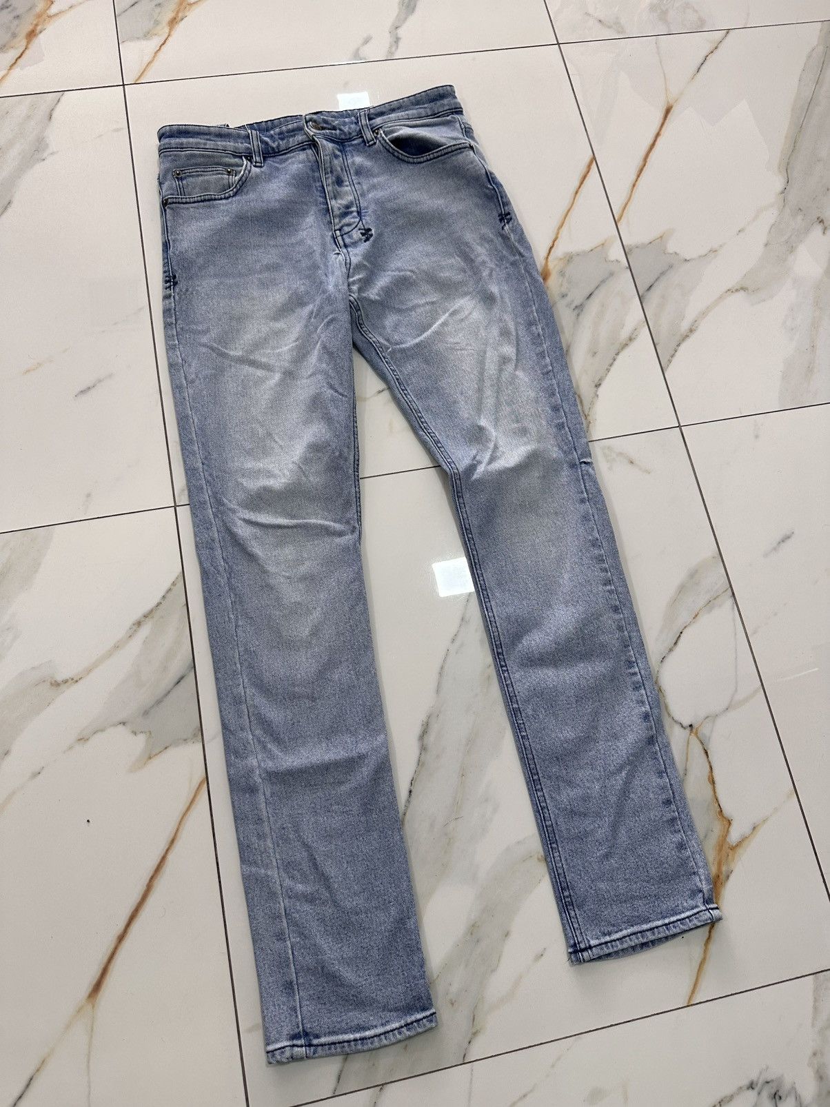 Ksubi Ksubi Chitch Old Timez Light Blue Denim Size 31 Size US 31 - 1 Thumbnail