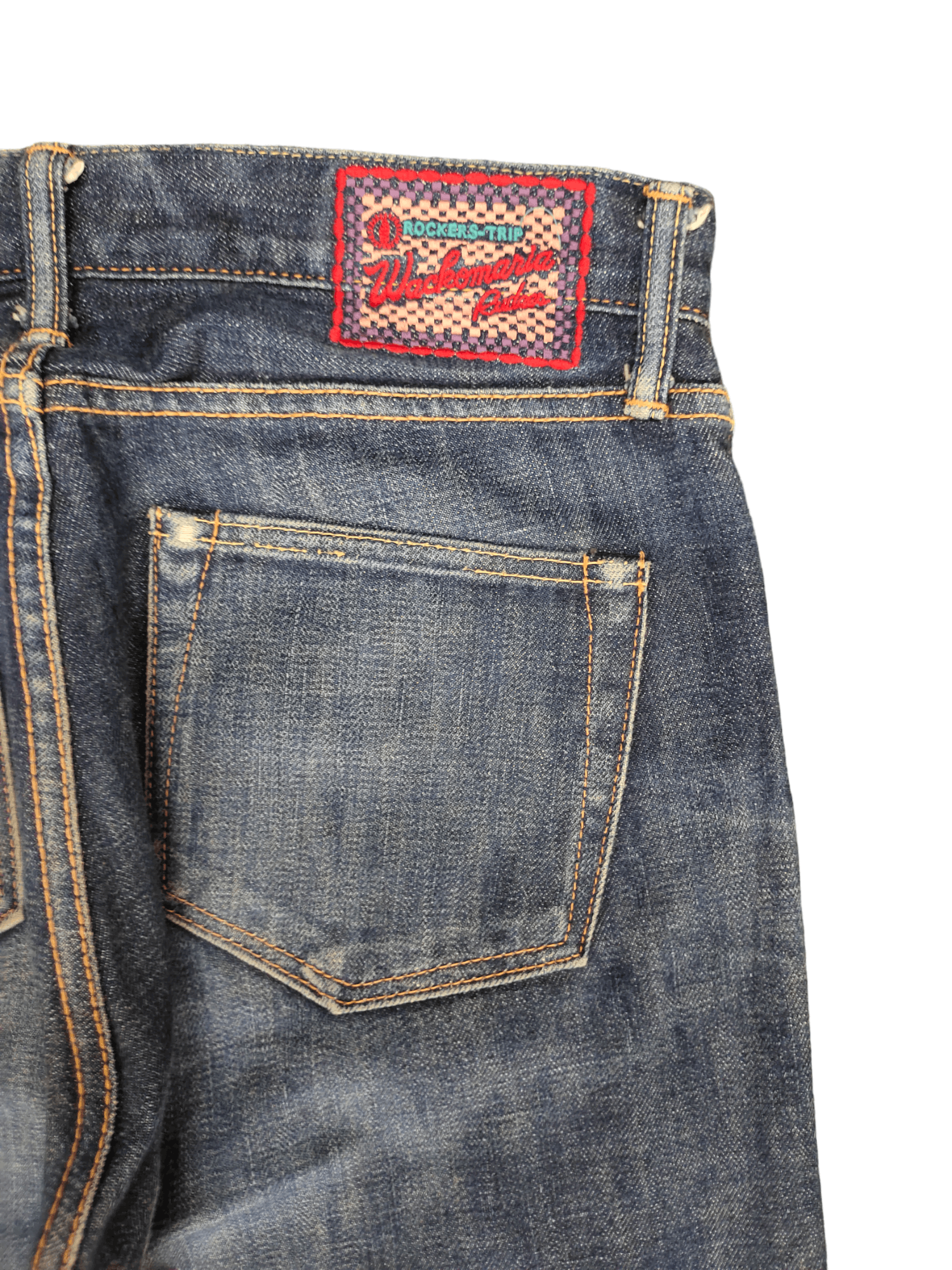 Wacko Maria Wacko Maria "Rockers Strip" Denim Jeans Size US 31 - 14 Thumbnail