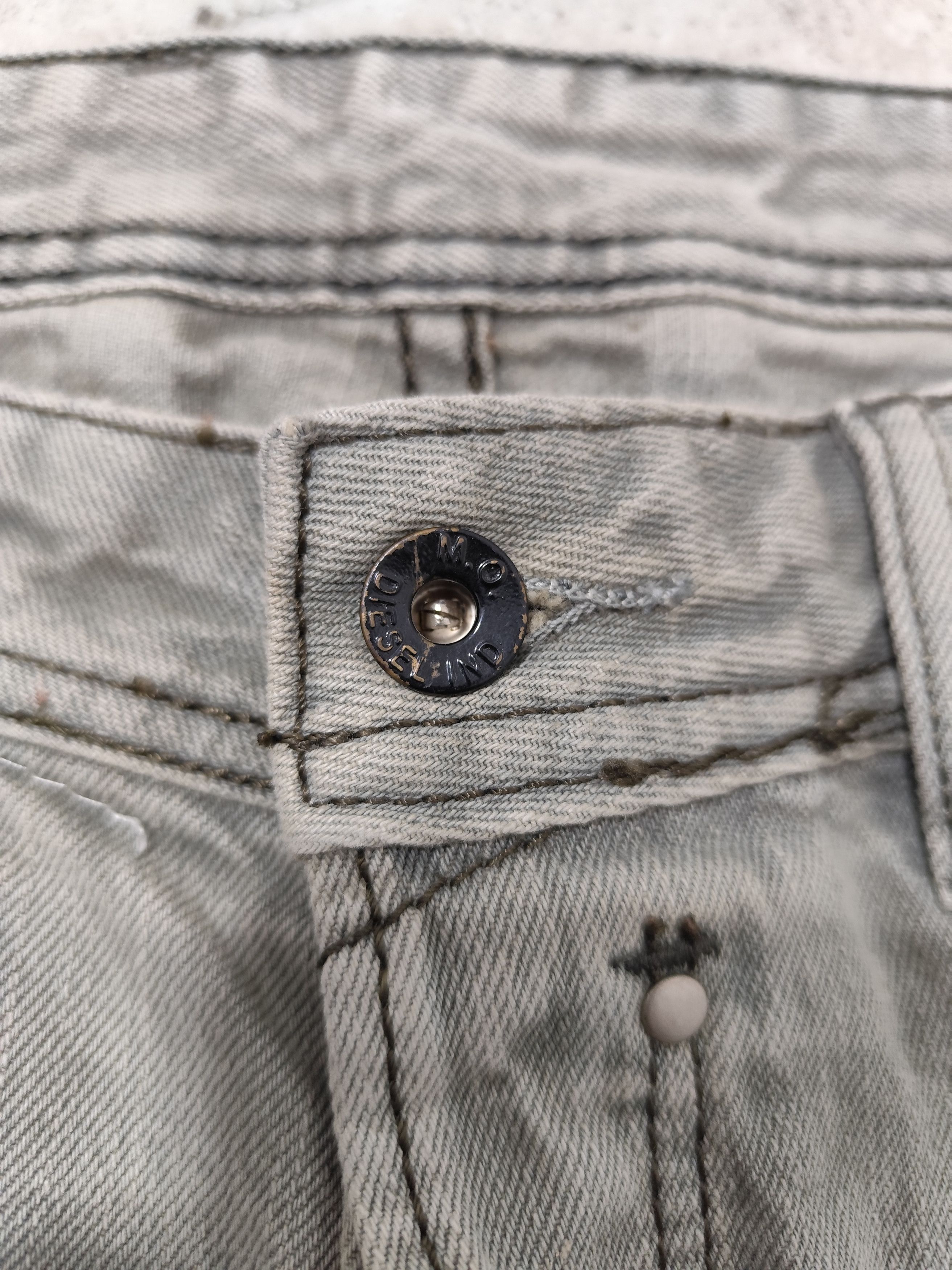Diesel DIESEL SAFADO DISTRESSED DENIM Size US 34 / EU 50 - 5 Thumbnail
