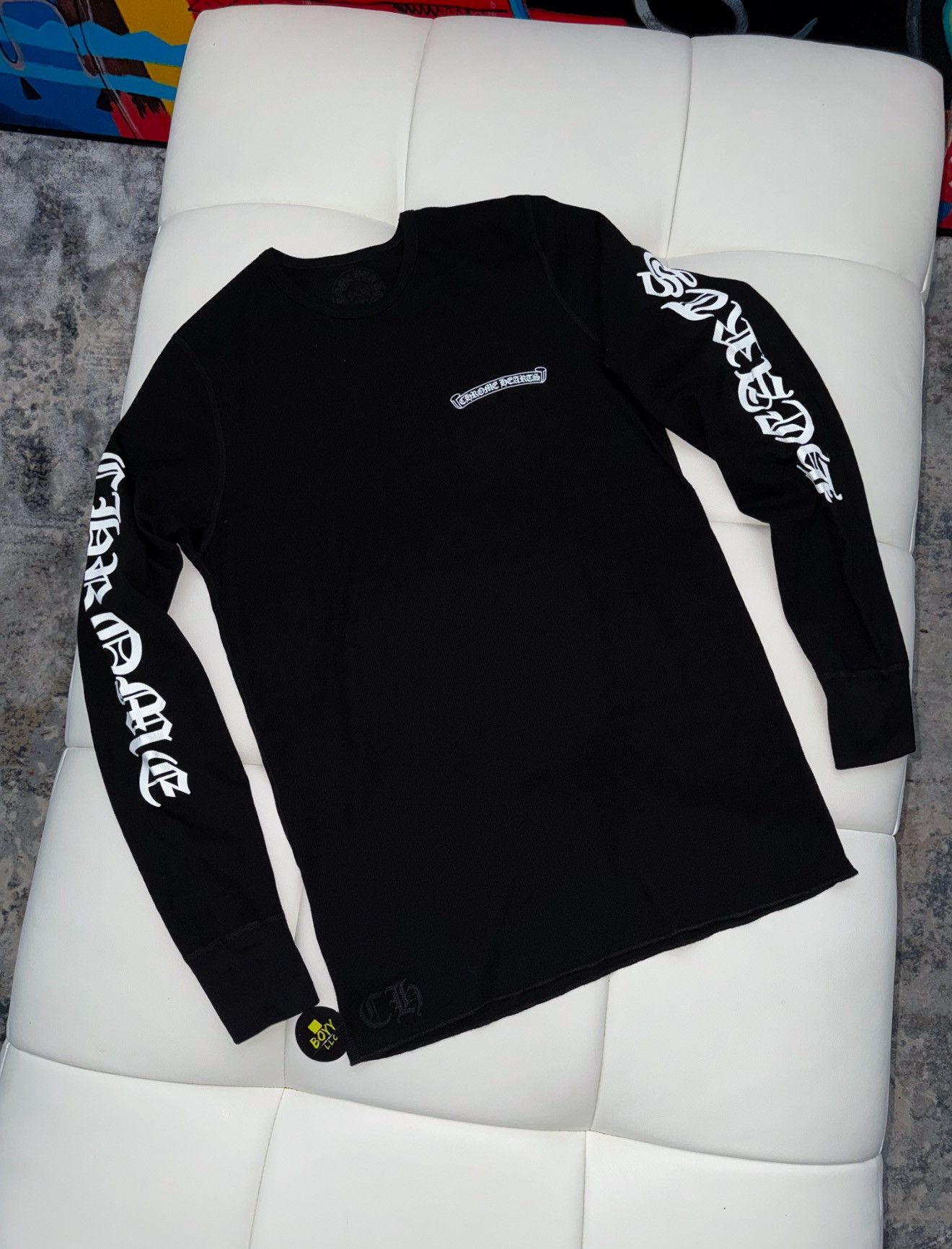 Chrome Hearts Chrome hearts logo thermal long sleeve t shirt Size US XL / EU 56 / 4 - 1 Thumbnail