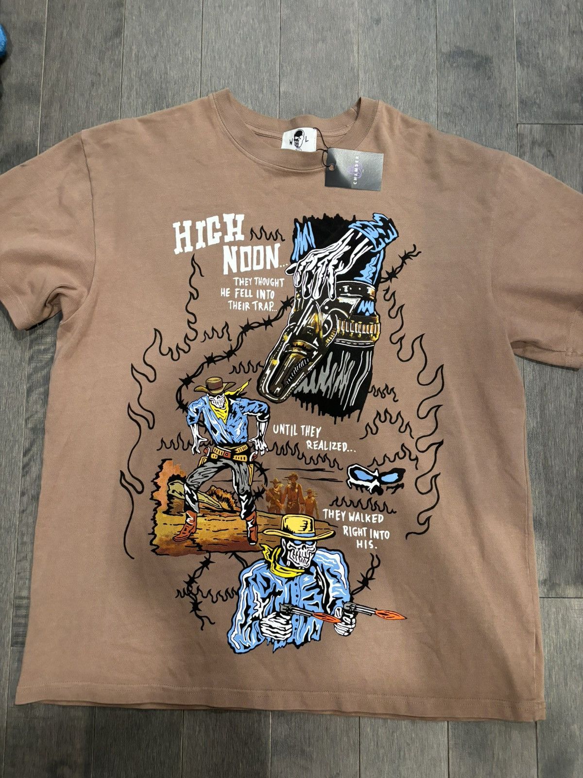 Warren Lotas Warren Lotas T shirt Brown XL Size US XL / EU 56 / 4 - 1 Thumbnail