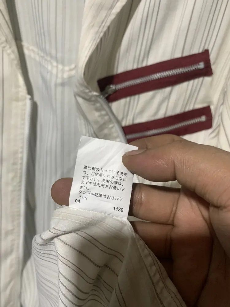 PPFM PPFM striped front slit zipper pocket classic shirt Size US L / EU 52-54 / 3 - 9 Thumbnail