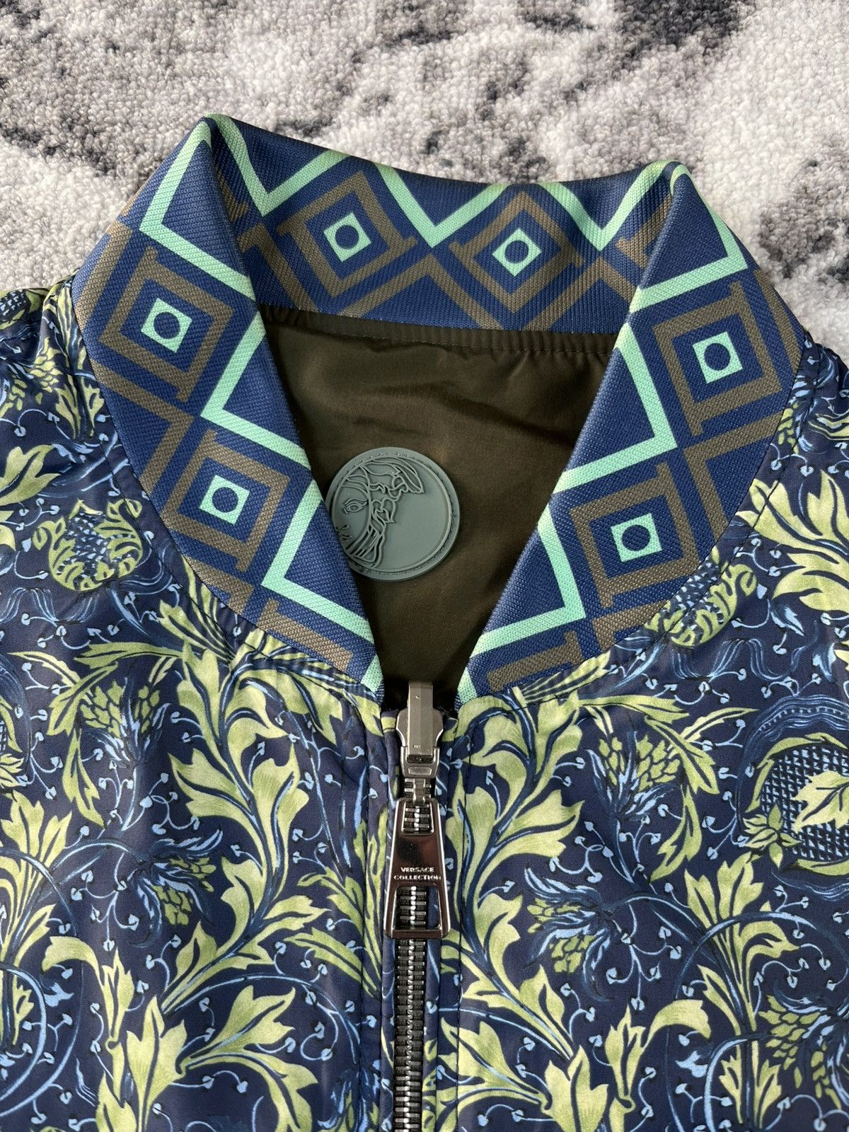 Versace VERSACE Collection Reversible Baroque Bomber Jacket Size US L / EU 52-54 / 3 - 5 Thumbnail