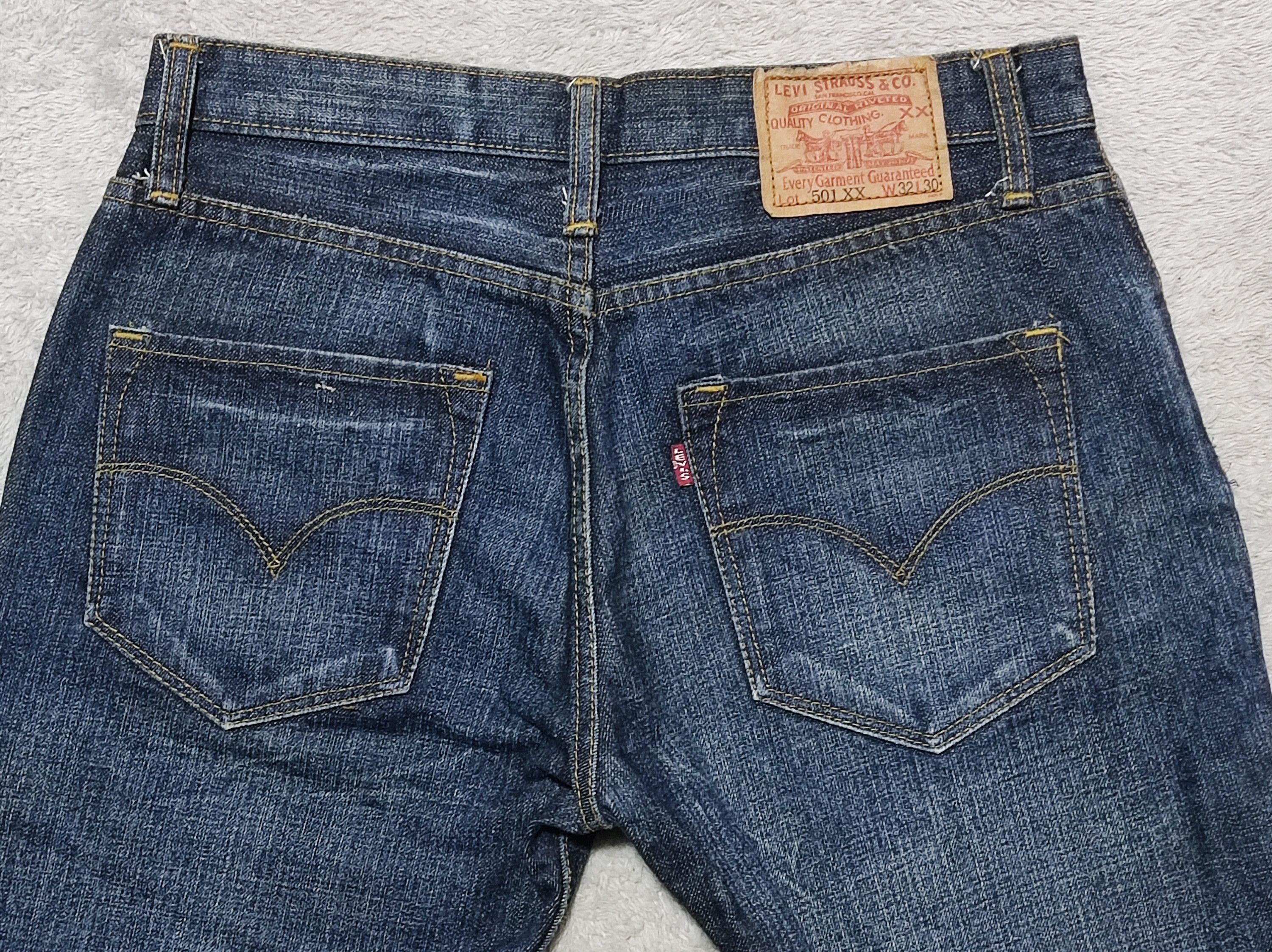 Levi's Vintage Clothing VINTAGE Y2K Levi's 501XX Redloop • Made in USA • Size 30 Size US 30 / EU 46 - 10 Thumbnail