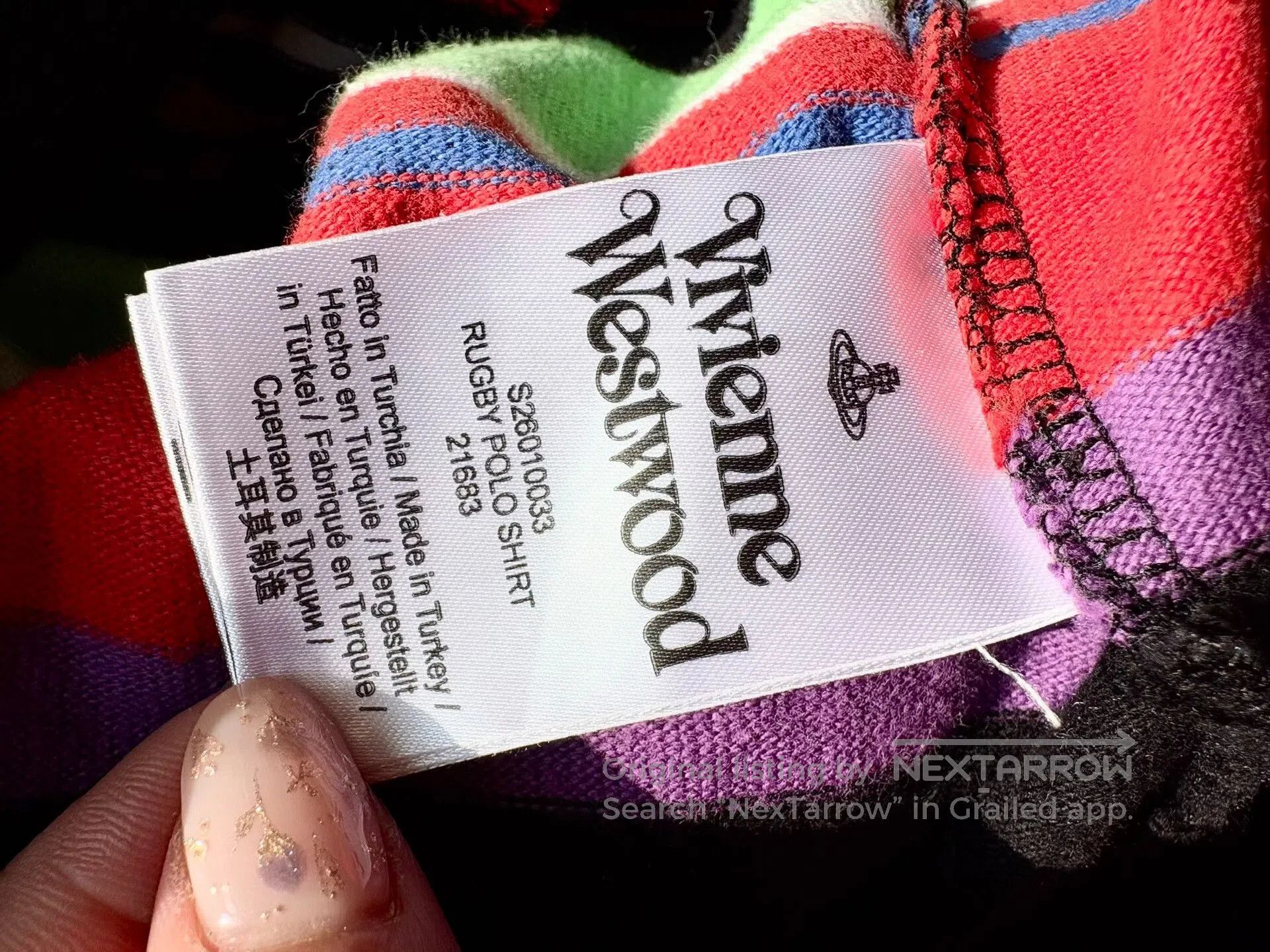 Vivienne Westwood Vivienne Westwood Vintage Saturn Polo Sweatshirt. Size M / US 6-8 / IT 42-44 - 7 Thumbnail