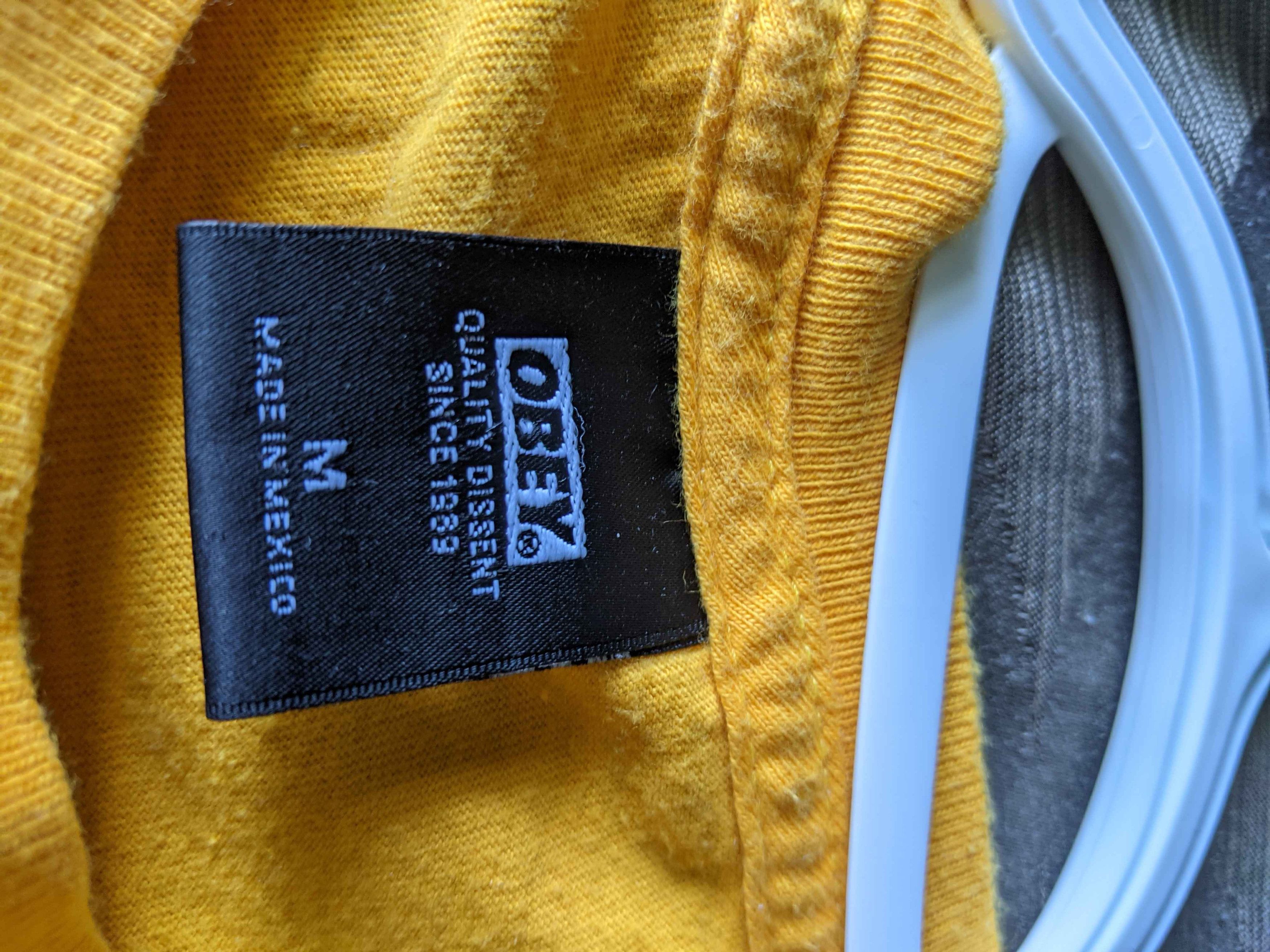 Obey Yellow Obey Embroidered Small Logo Patch T-Shirt Size US M / EU 48-50 / 2 - 4 Thumbnail