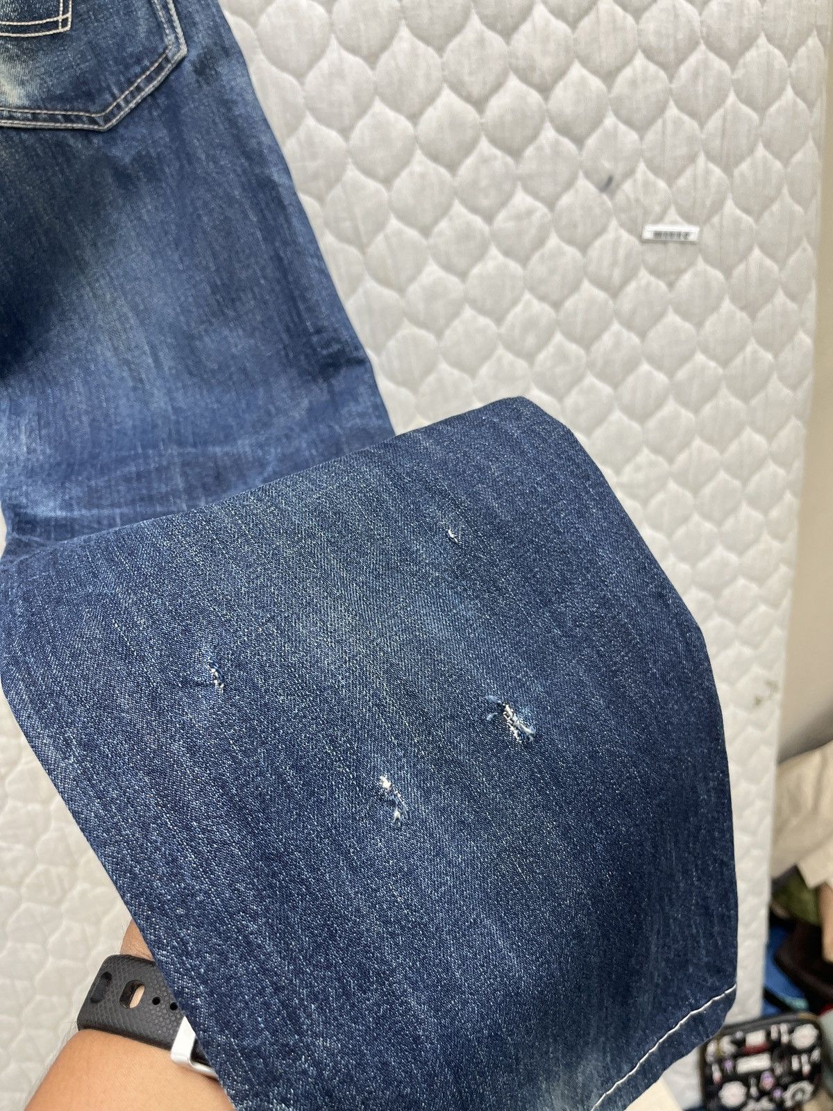 Japanese Brand × Vintage 🔥🔥🔥ARCHIVE QUENCH JAPAN BLUE INDIGO DENIM Size US 32 / EU 48 - 12 Thumbnail