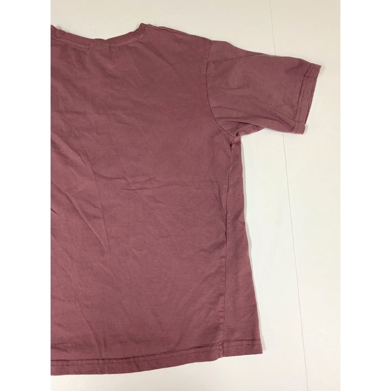 Vintage Southern Spirit Womens Shirt M Short Sleeve Plaid Purple Breathable Casual T-Shirt Cap Sleeve Round Neck 100% Cotton Size M / US 6-8 / IT 42-44 - 7 Thumbnail