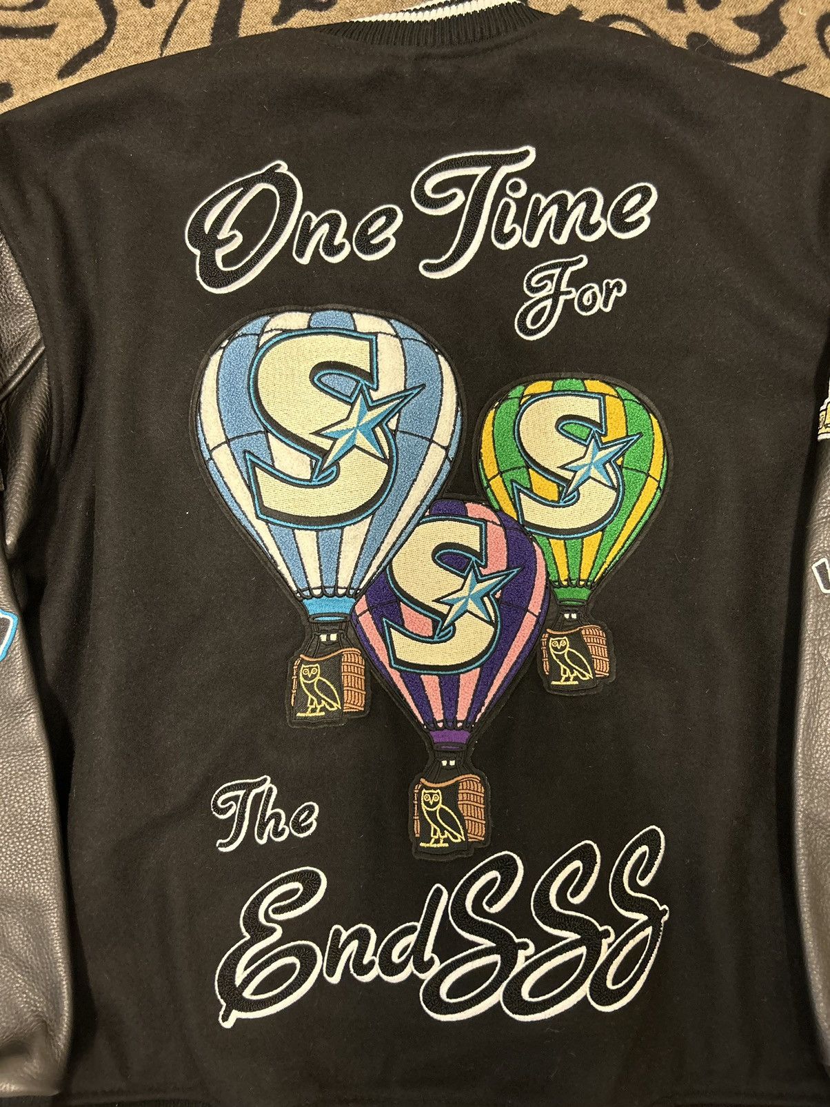 S.S.S x OVO Varsity jacket Toronto Exclusive jacket