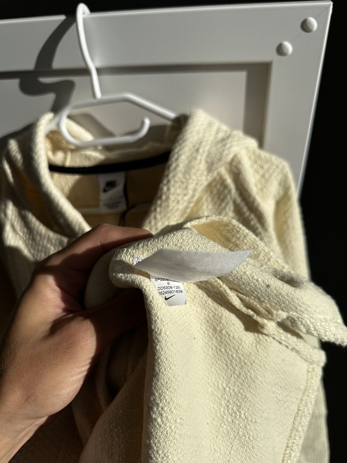 Nike × Stussy NWT Nike x Stussy NRG Pullover Hoodie Natural SS22 Fossil Size US S / EU 44-46 / 1 - 11 Thumbnail